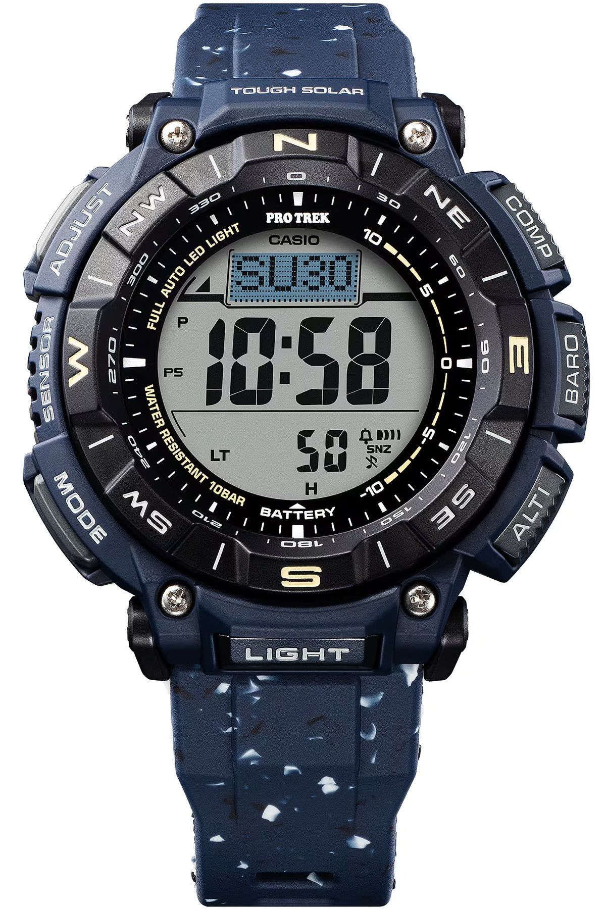 Casio-Protrek Prg-340sc-2dr Men's Wristwatch - Stylish and Functional Design 2