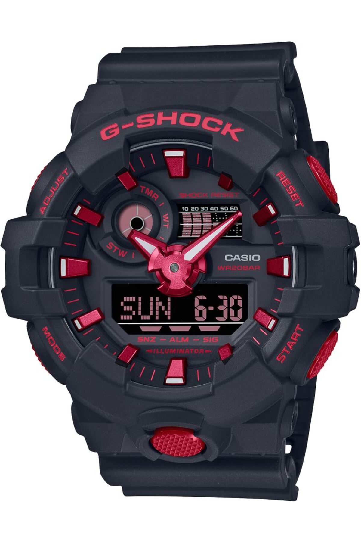 ساعت مچی مردانه Ga-700bnr-1adr G-shock Casio