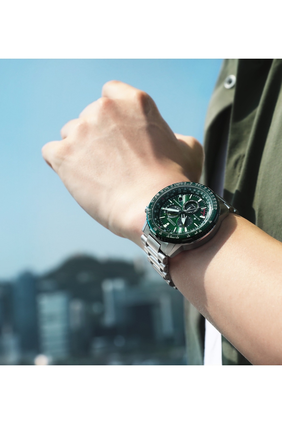 Citizen-Promaster Cb5004-59W Radio-Controlled 6