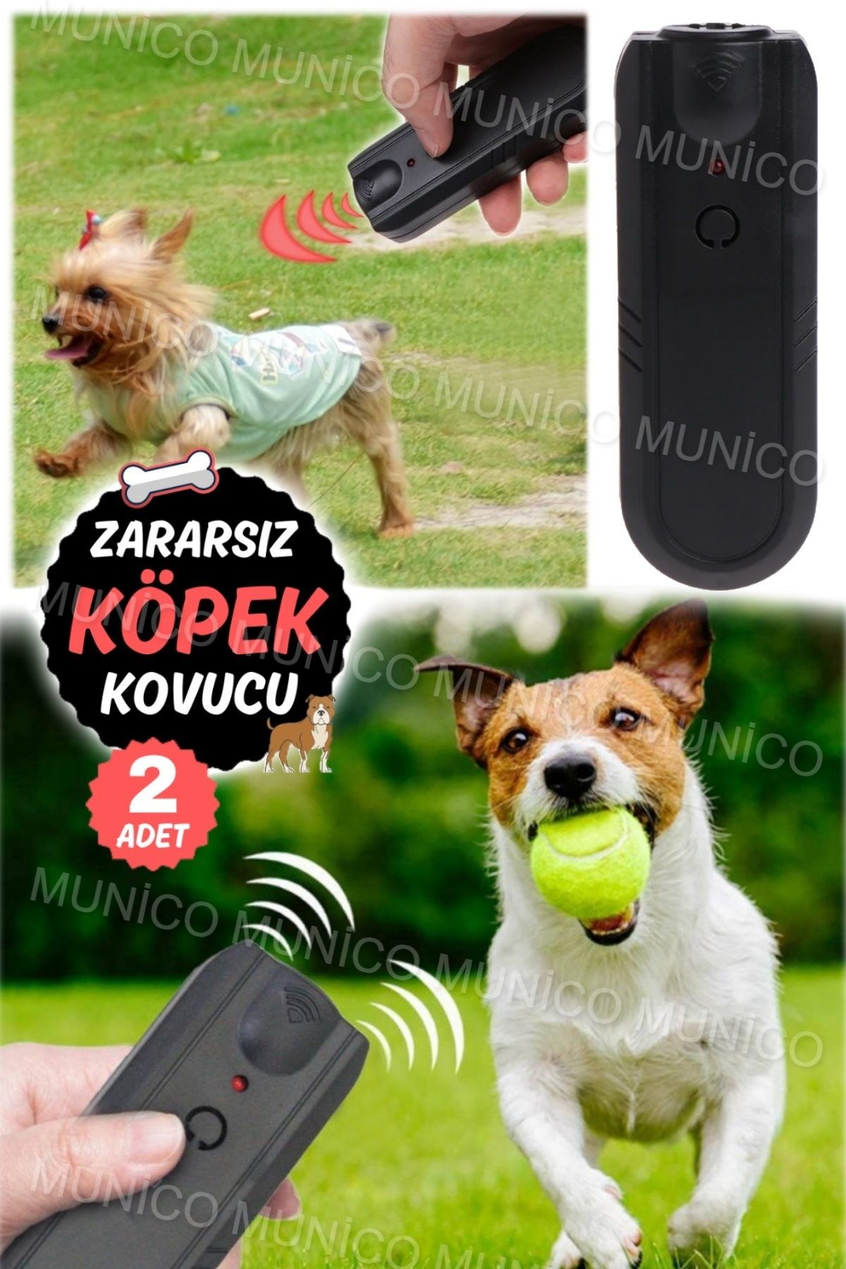 Gaggani-2 Pcs Anti Barking Dog Training and Deterrent Device Sound Device 4