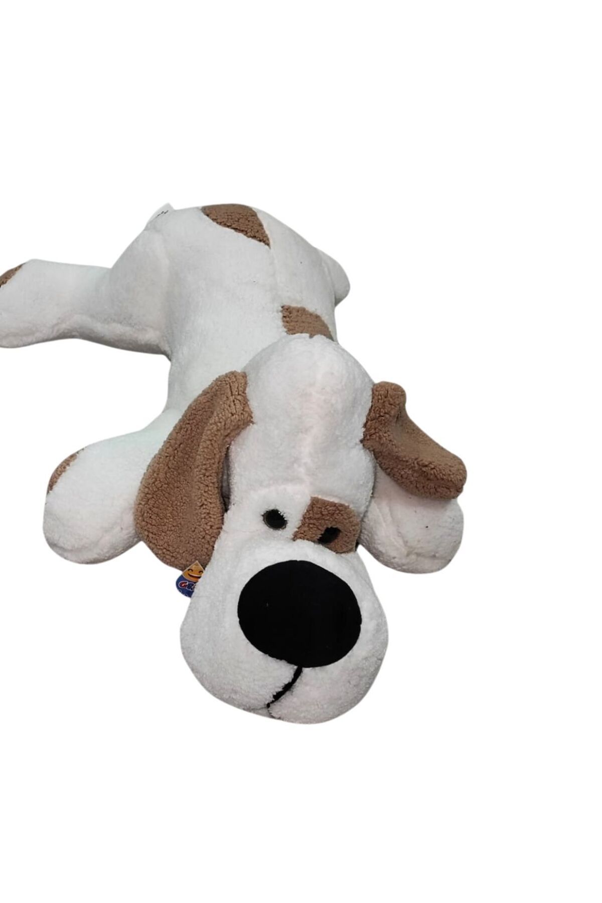 GRAN TOYS Oyun ve Uyku Arkadaşım Peluş Yatan Köpek 75cm