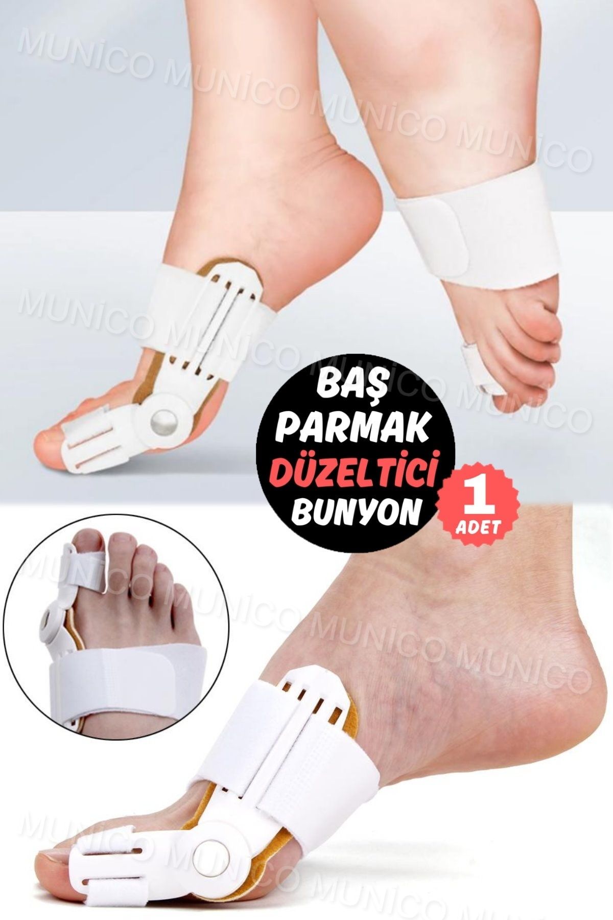 Gaggani 2 Adet Halluks Valgus Brace Atel: Gece ve Gündüz Kullanımı İçin Ideal Ayak Bakımınızı Geliştirin