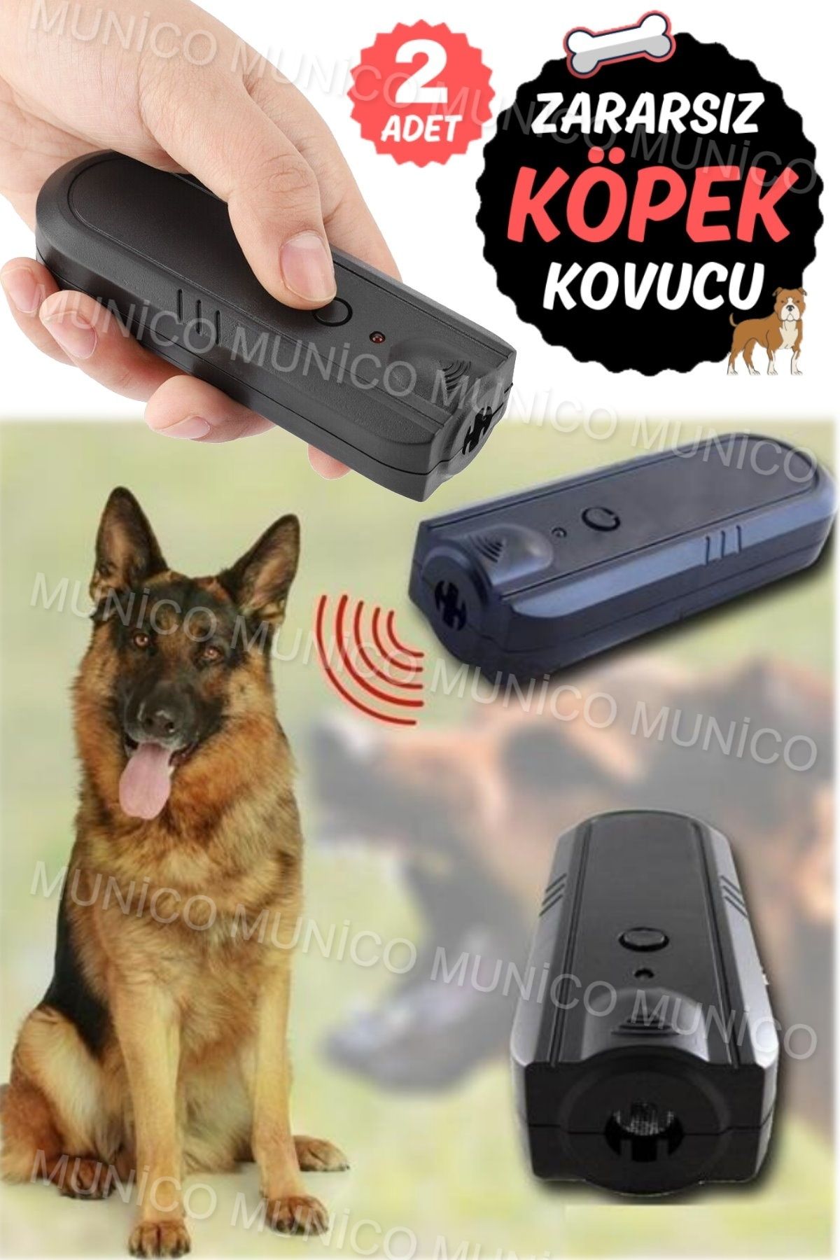 Gaggani-2 Pcs Anti Barking Dog Training and Deterrent Device Sound Device 5