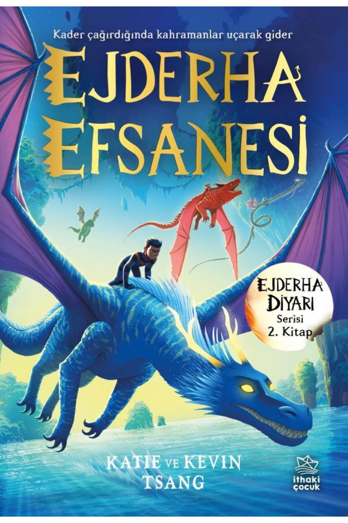 İthaki Yayınları Ejderha Efsanesi/Ejderha Diyarı Serisi 2. Kitap + Okuma Sticker'ları