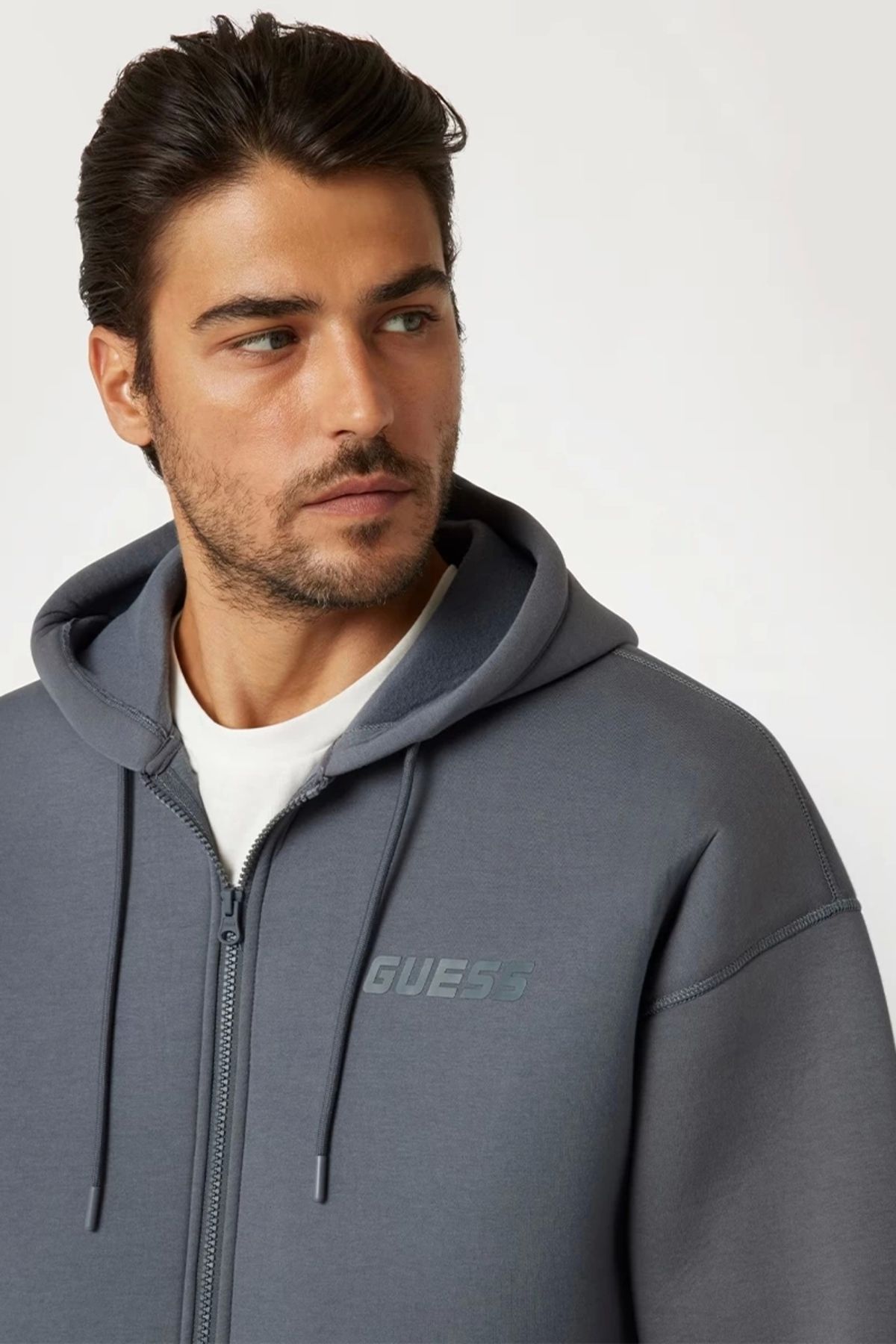 Guess-Imai Hooded Sweatshirt - Zipper 5