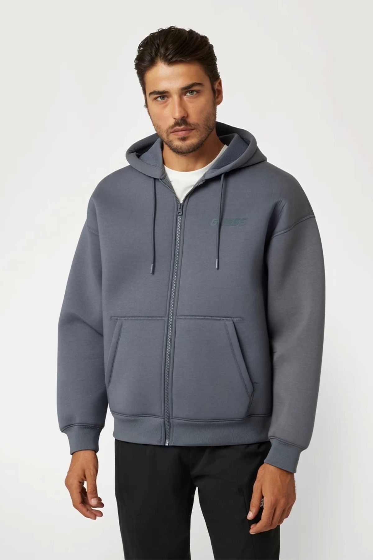 Guess-Imai Hooded Sweatshirt - Zipper 3