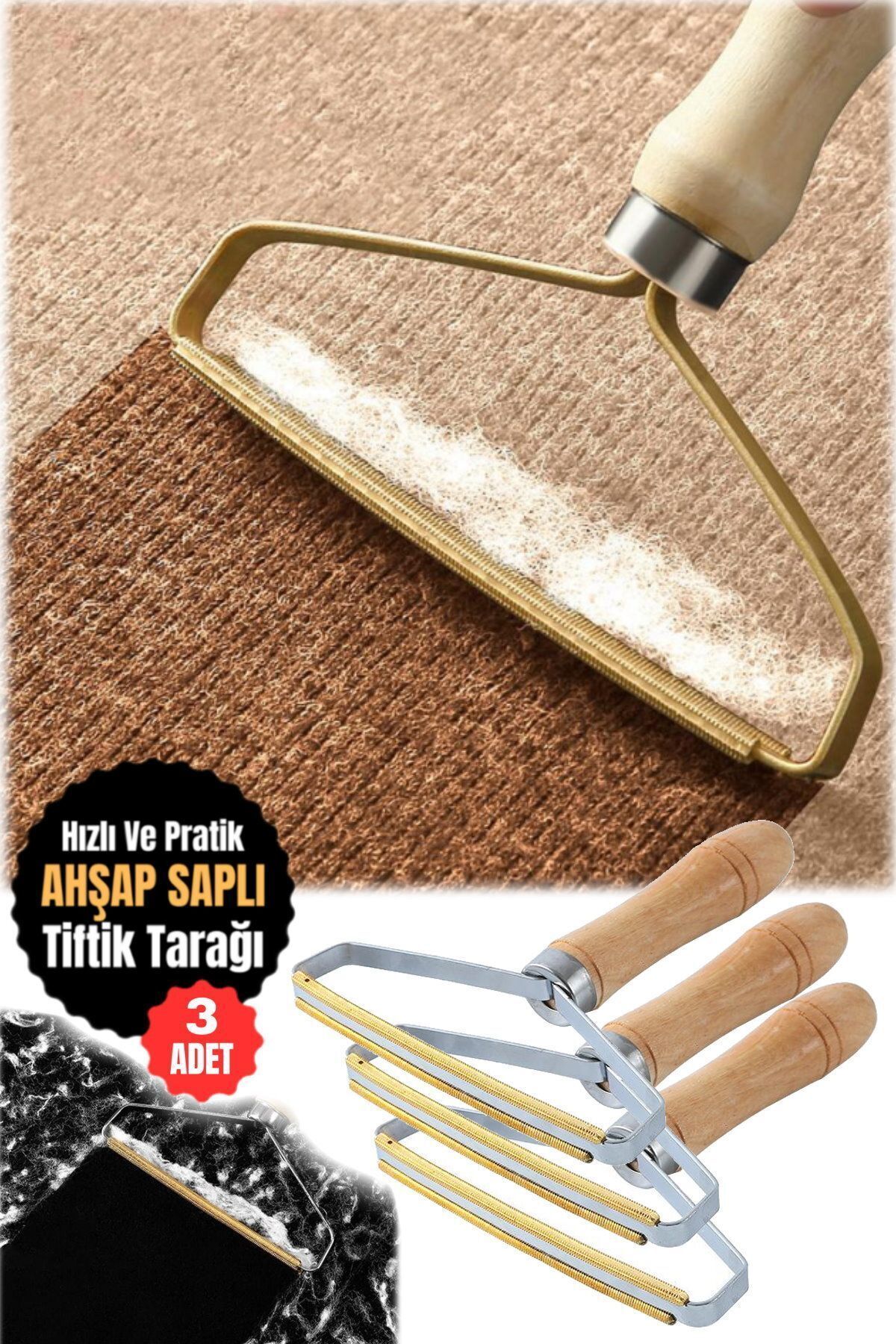 Gaggani-3 Pieces of Gaggani Mohair Ready to Use - Scraper on Your Clothes Effective Anywhere Mohair 2