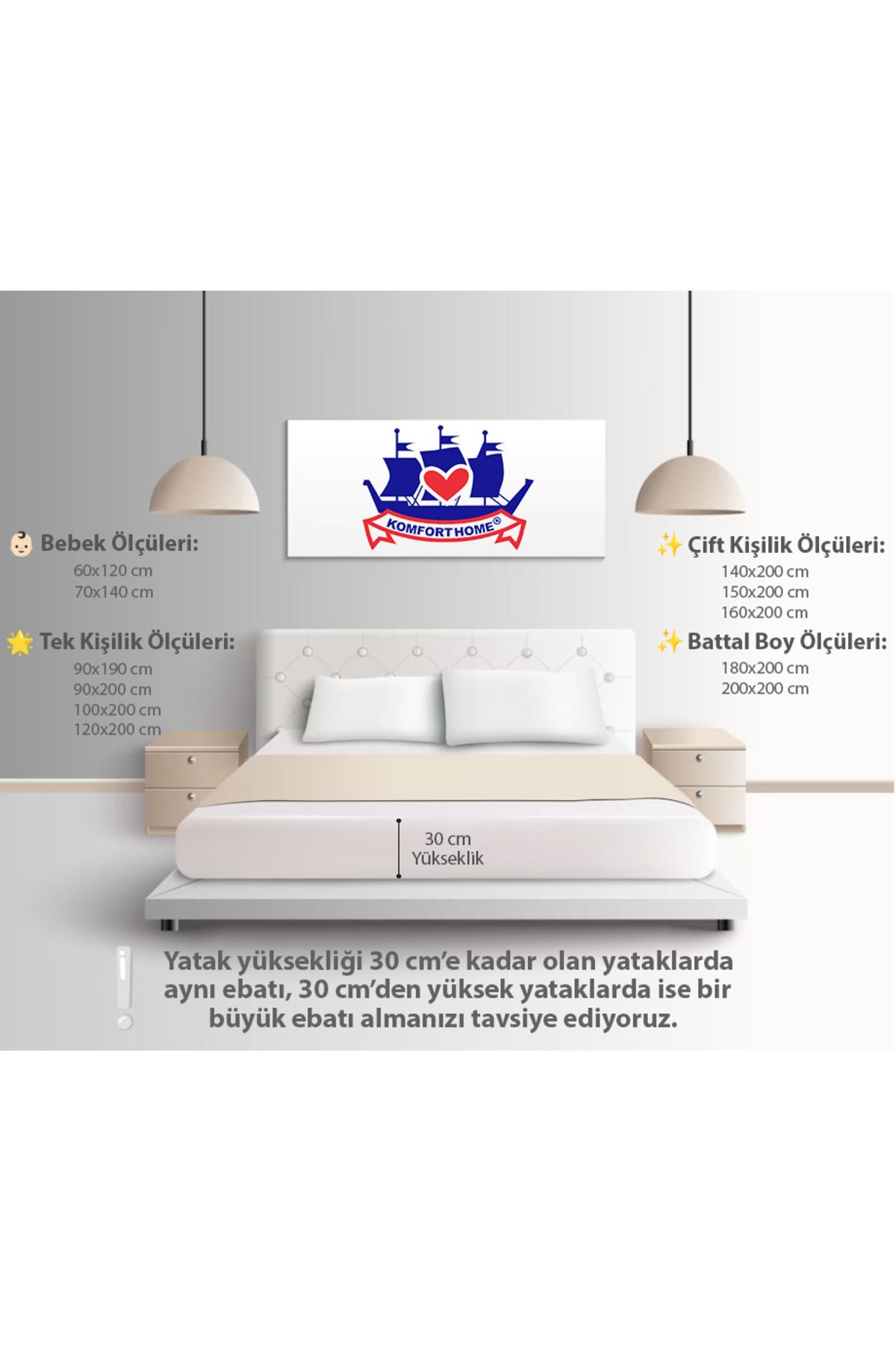 Komfort Home-Cearşaf elastic din bumbac pieptănat / Toate mărimile / Bleumarin 2