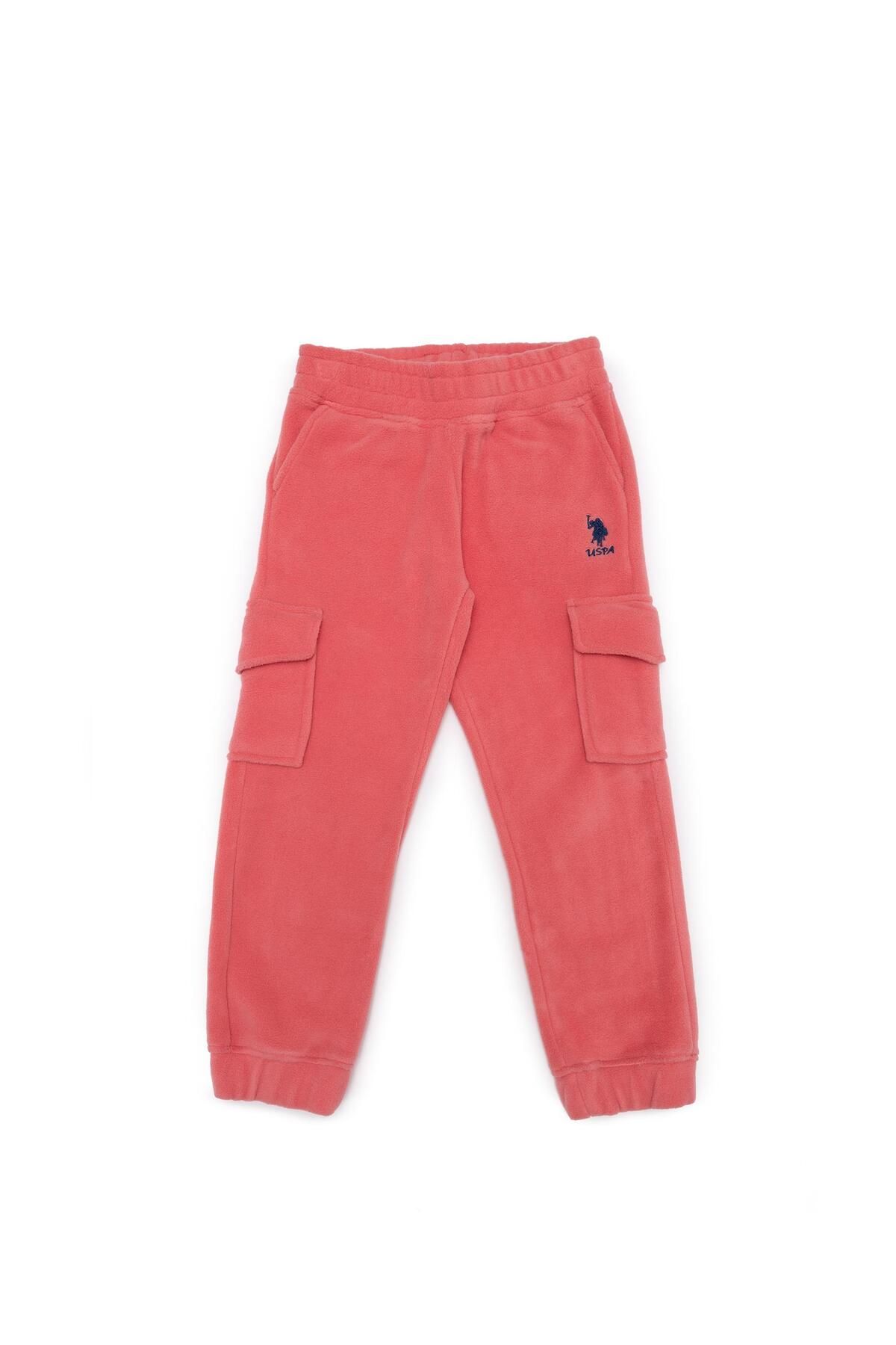 U.S. Polo Assn.-Red Girl's Knitted Pants 2