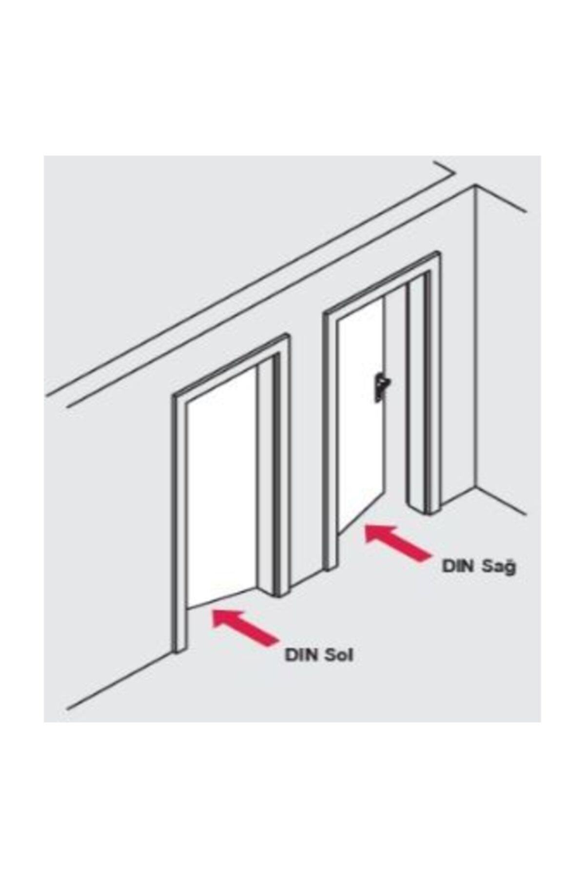 Hafele-Door Lock (silent Lock) WC Right - 911.01.195 3
