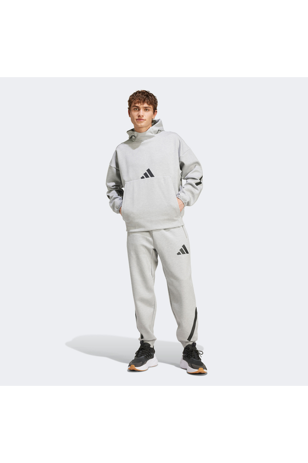 adidas Z.N.E. Erkek Gri Günlük Eşofman Altı