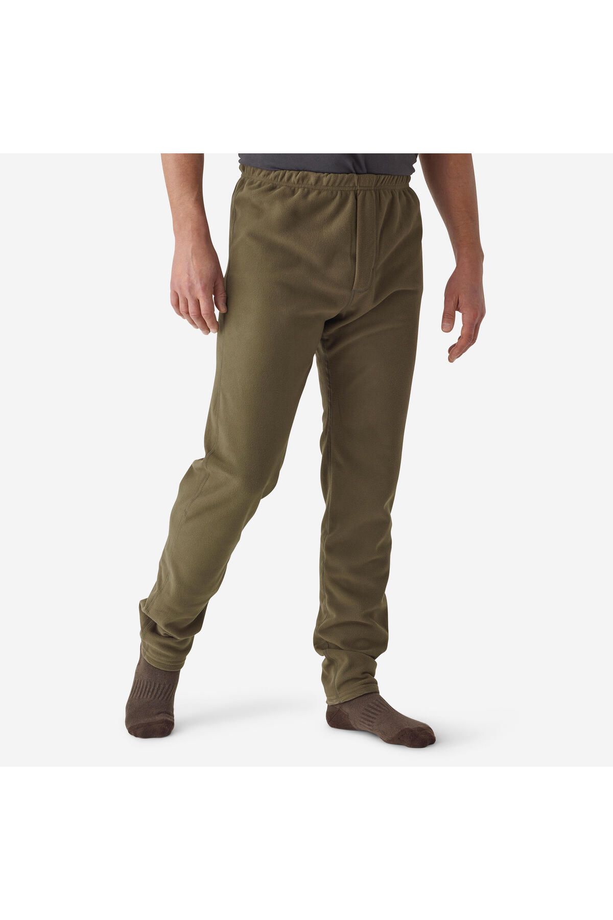 Decathlon-Green Hunting Fleece Bottom Underpants - 100 1