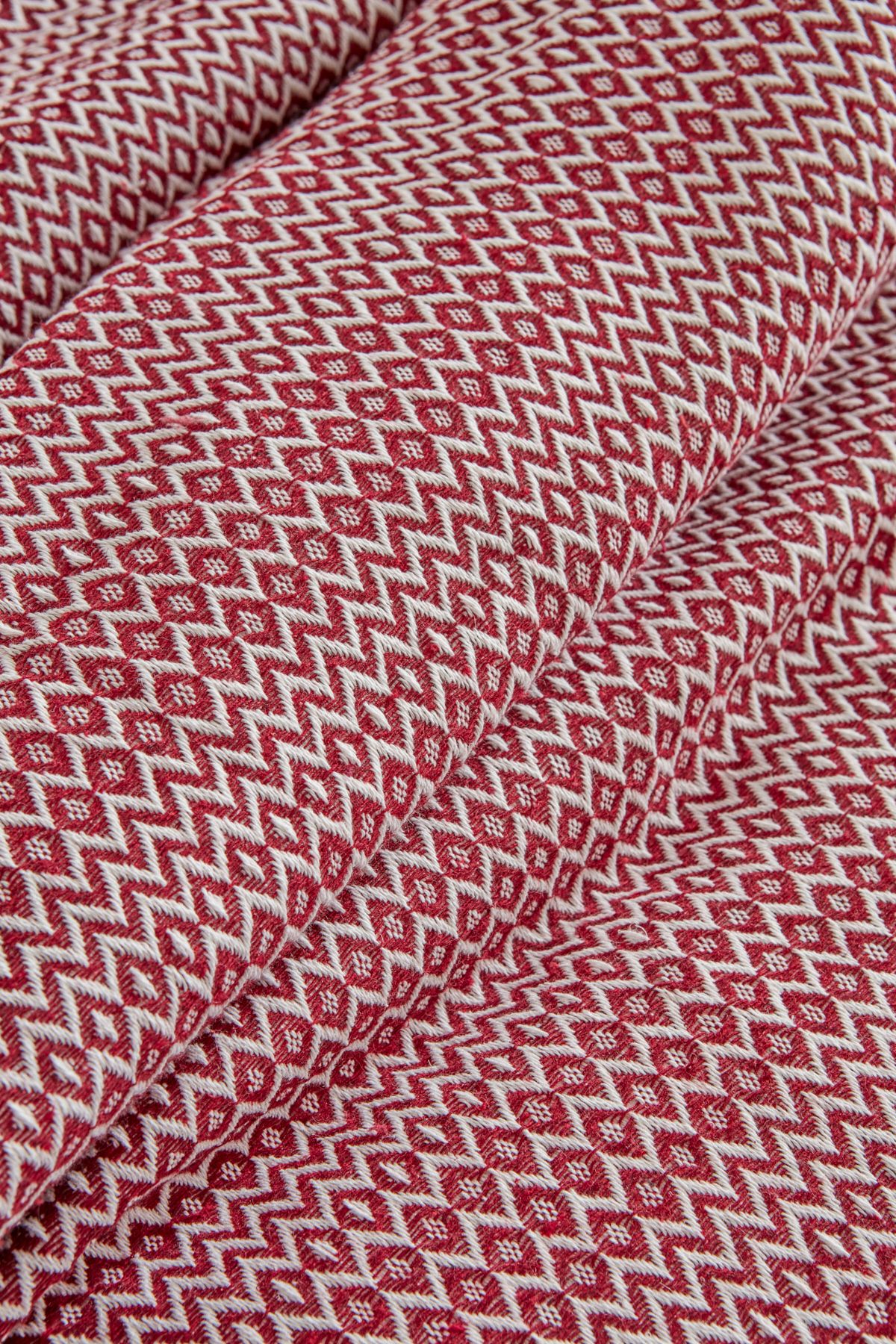Karaca Home-Levi Claret Red Double Pike 6