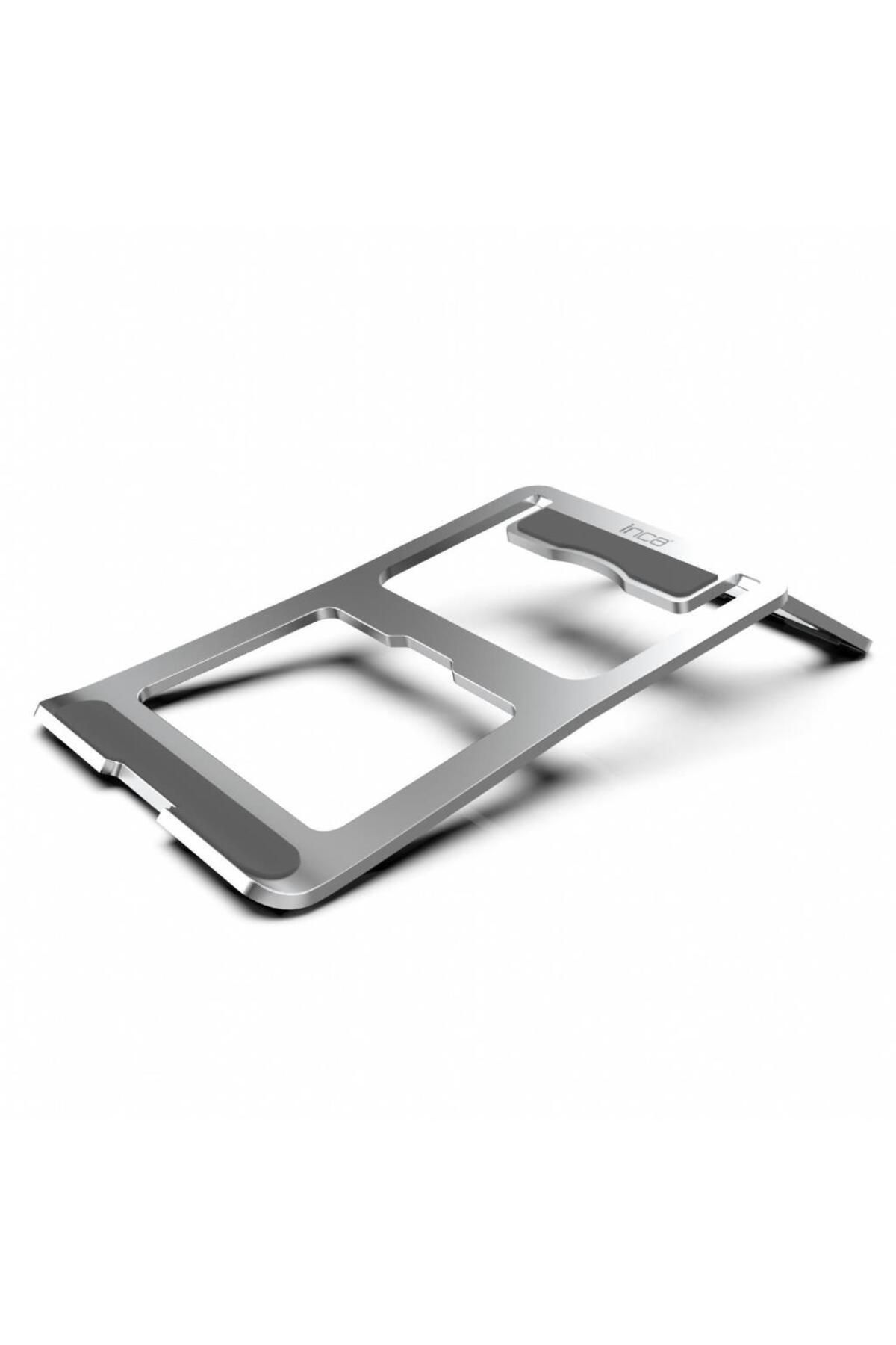 Inca Katlanabilir Notebook Stand Alüminyum Modern Tasarım Laptop Standı Inc-121s Unique