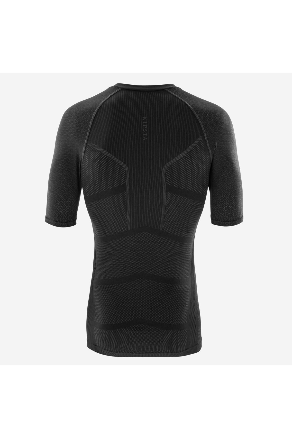 Decathlon-Football Thermal Underwear - Black - Adult - Short Sleeve - Keepdry 500 4