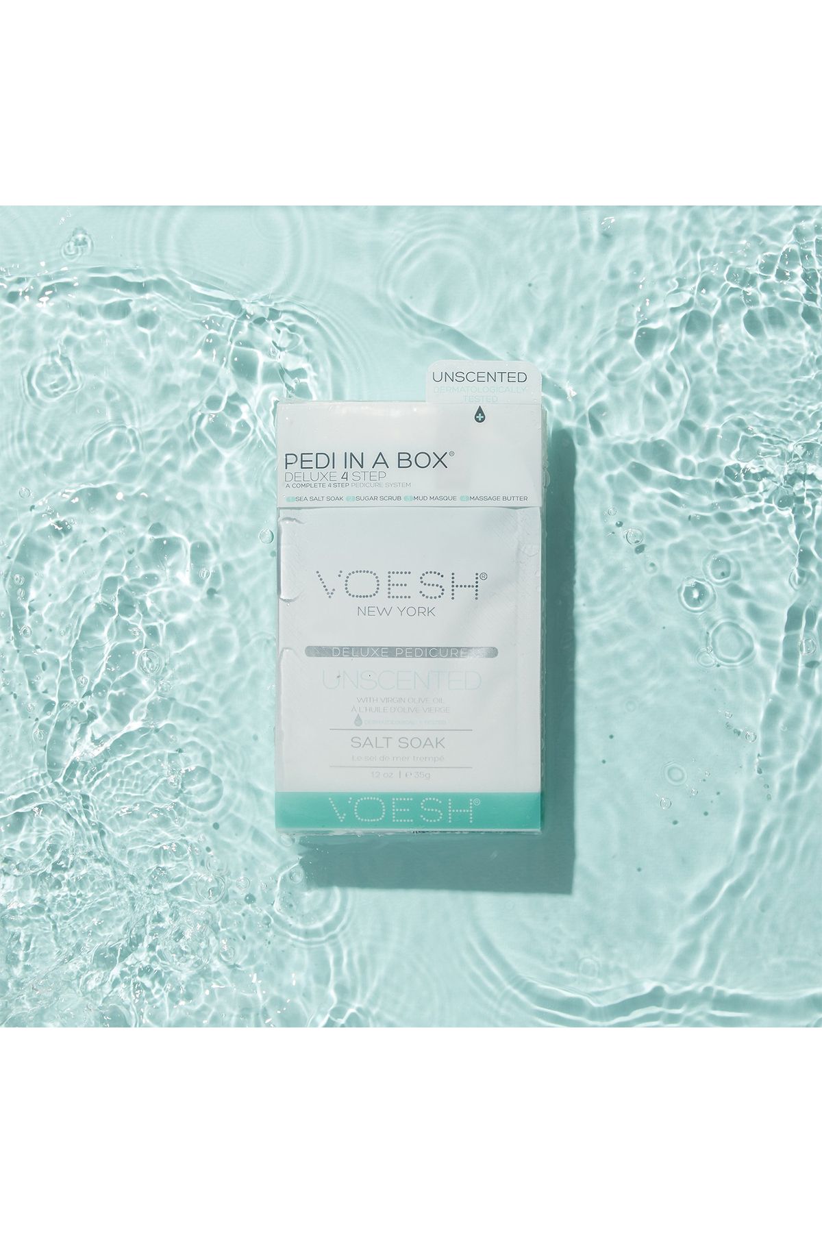 New York Pedi In A Box Deluxe Pedicure 4 Step Set Unscented Voesh