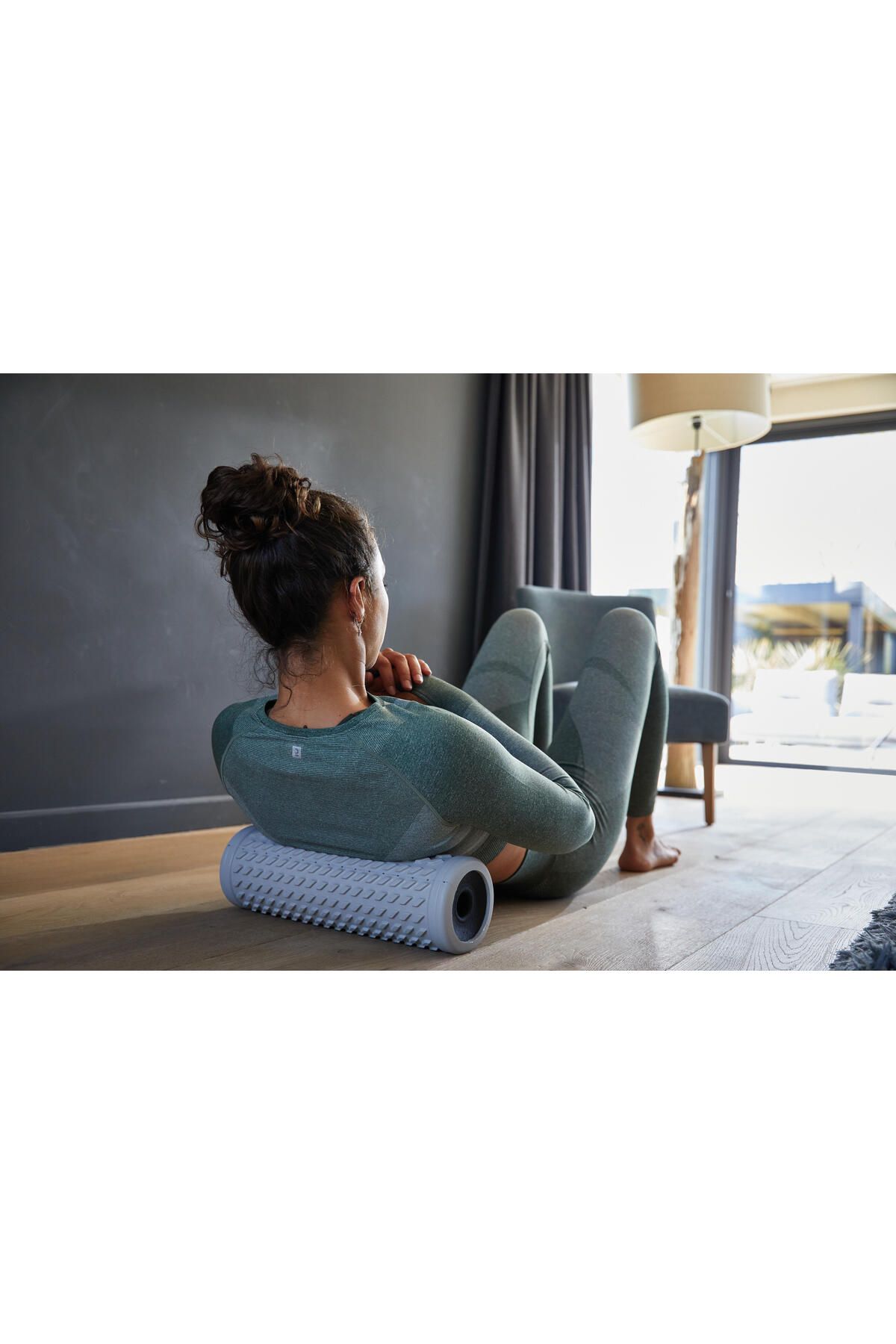 Decathlon-Corength Massage Roller - Hard - Dark Gray - Foam Roller 5