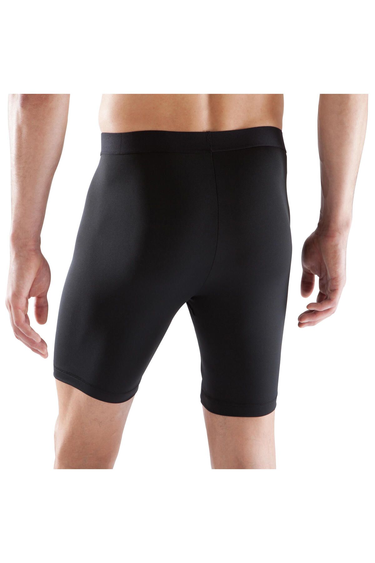 Decathlon-Keepcomfort 100 Black Adult Tights Football Shorts 2