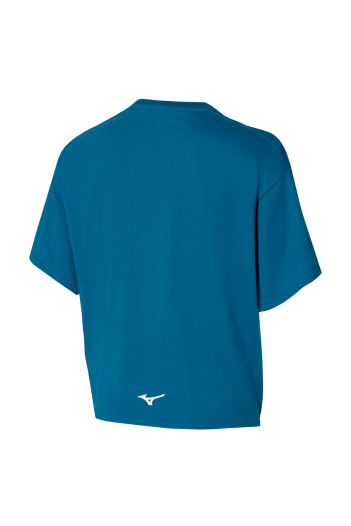 تی شرت ورزشی آبی زنانه گرافیک دو و میدانی t shirt blue Mizuno