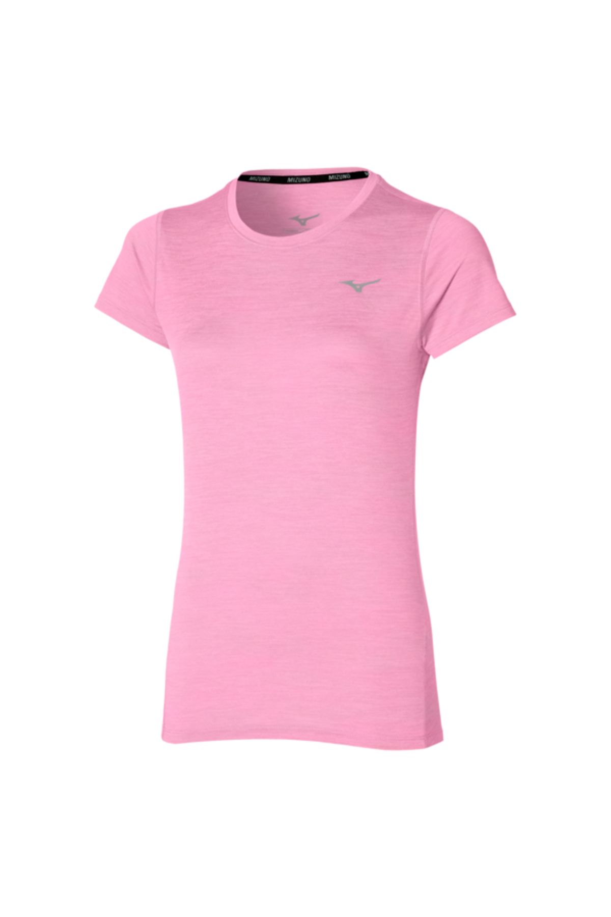 تی شرت ورزشی صورتی زنانه Impulse Core t shirt pink Mizuno