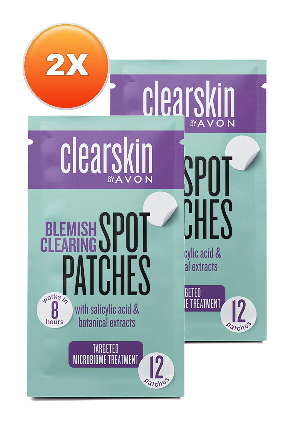 ست دوتایی نوارهای پاک کننده لک Clearskin Avon