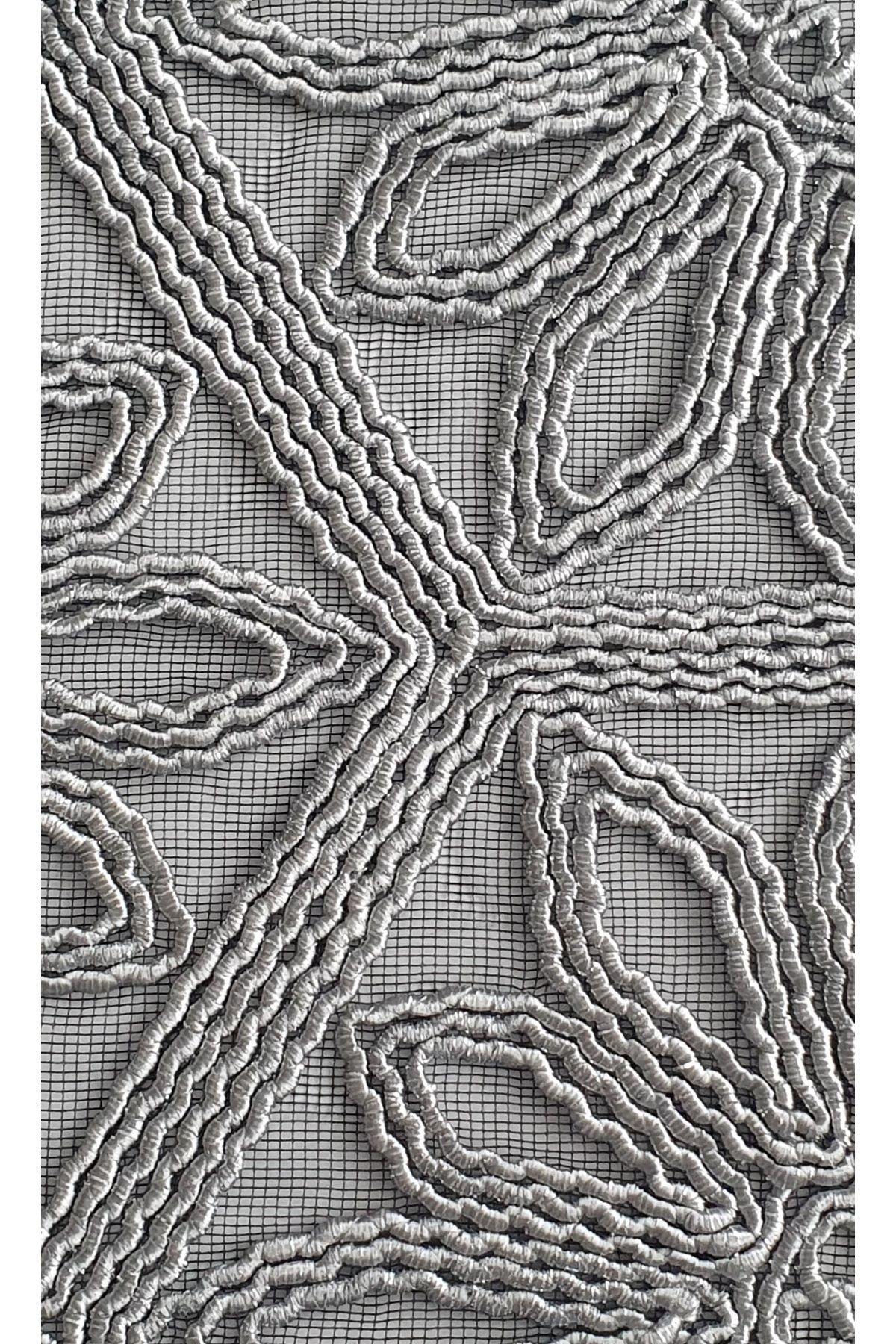 WENESSİ-Anglez Cord Glitter Hexagonal Runner(38×130cm) 6
