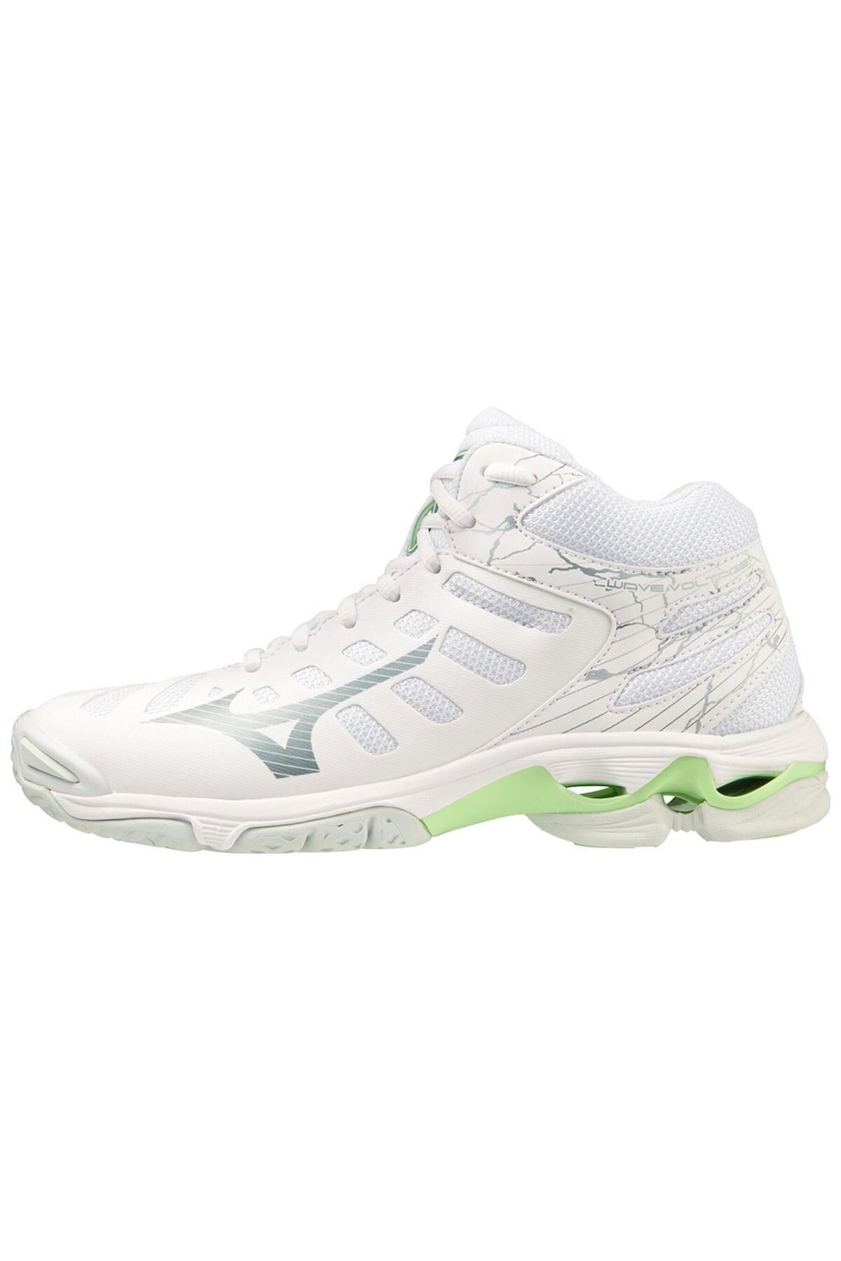 Mizuno Wave Voltage MID Women s Volleyball Shoes White Trendyol