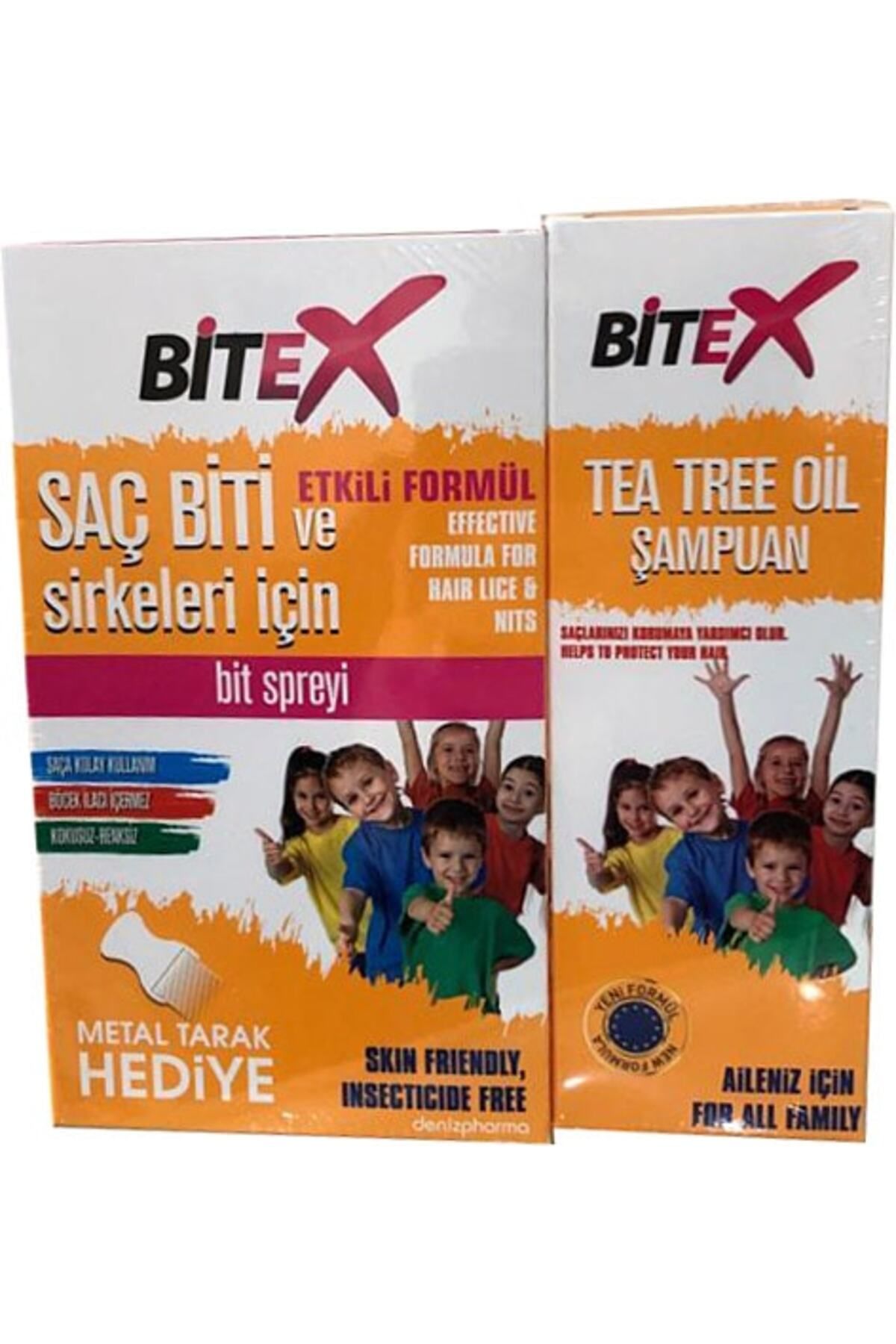 Bitex Bit Spreyi 100 ml Şampuan 150 ml - Çelik Tarak Hediyeli