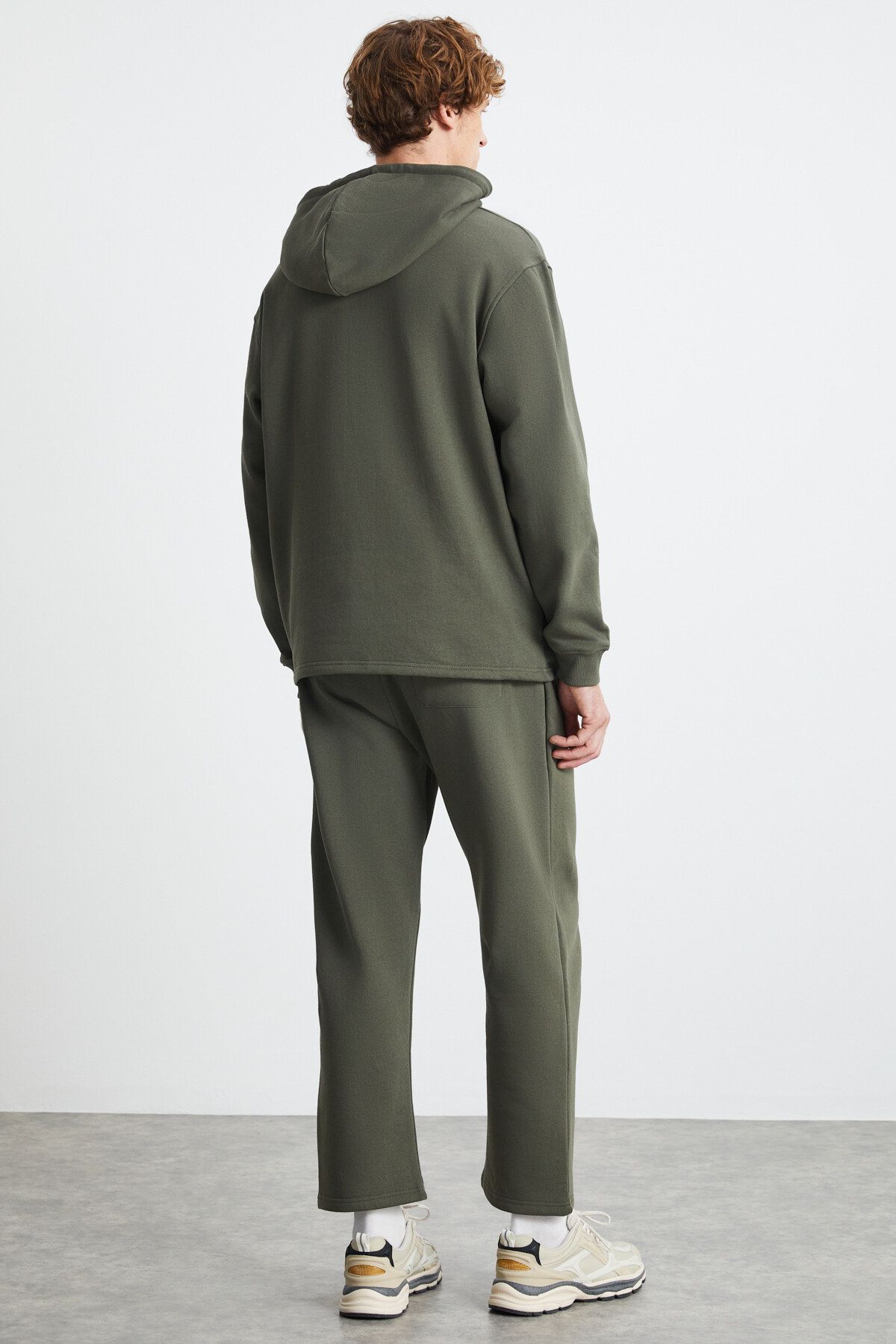 GRIMELANGE-Helder Men's Khaki Tracksuit Set 7