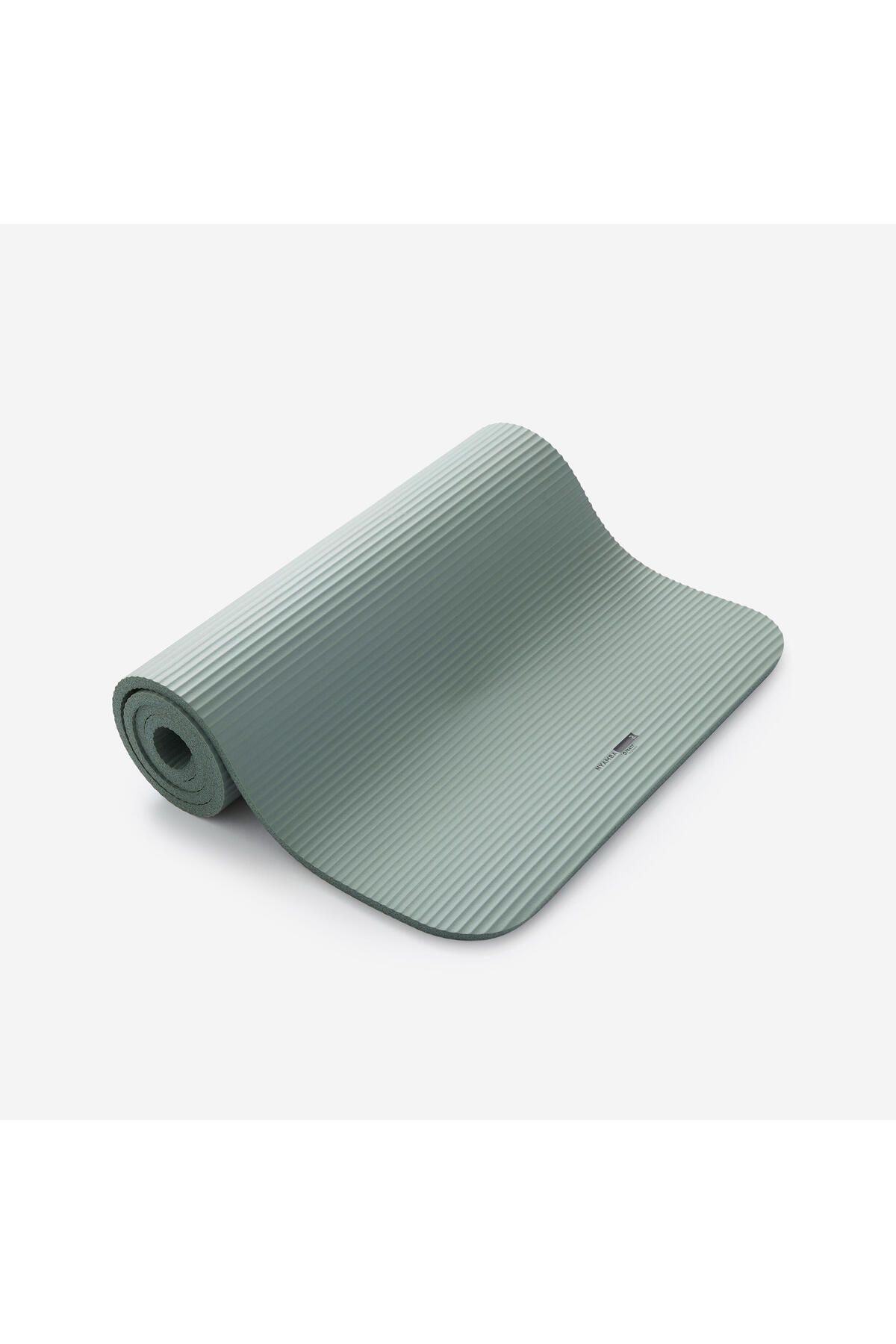Decathlon-Domyos Fitness Mat - 15 mm - Light Green 2