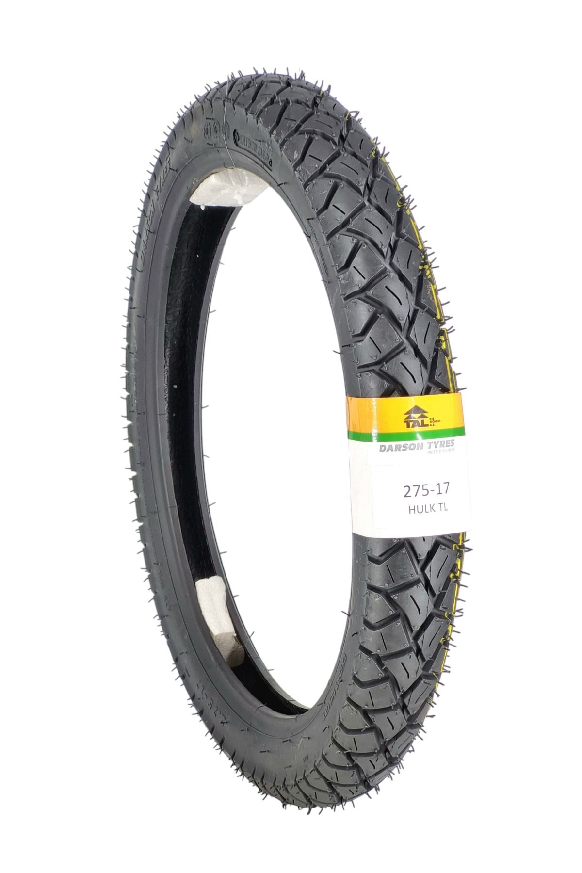 DARSON TYRES MOTOR LASTİK 275-17 TL (TUBELESS - DUBLEKS) HULK