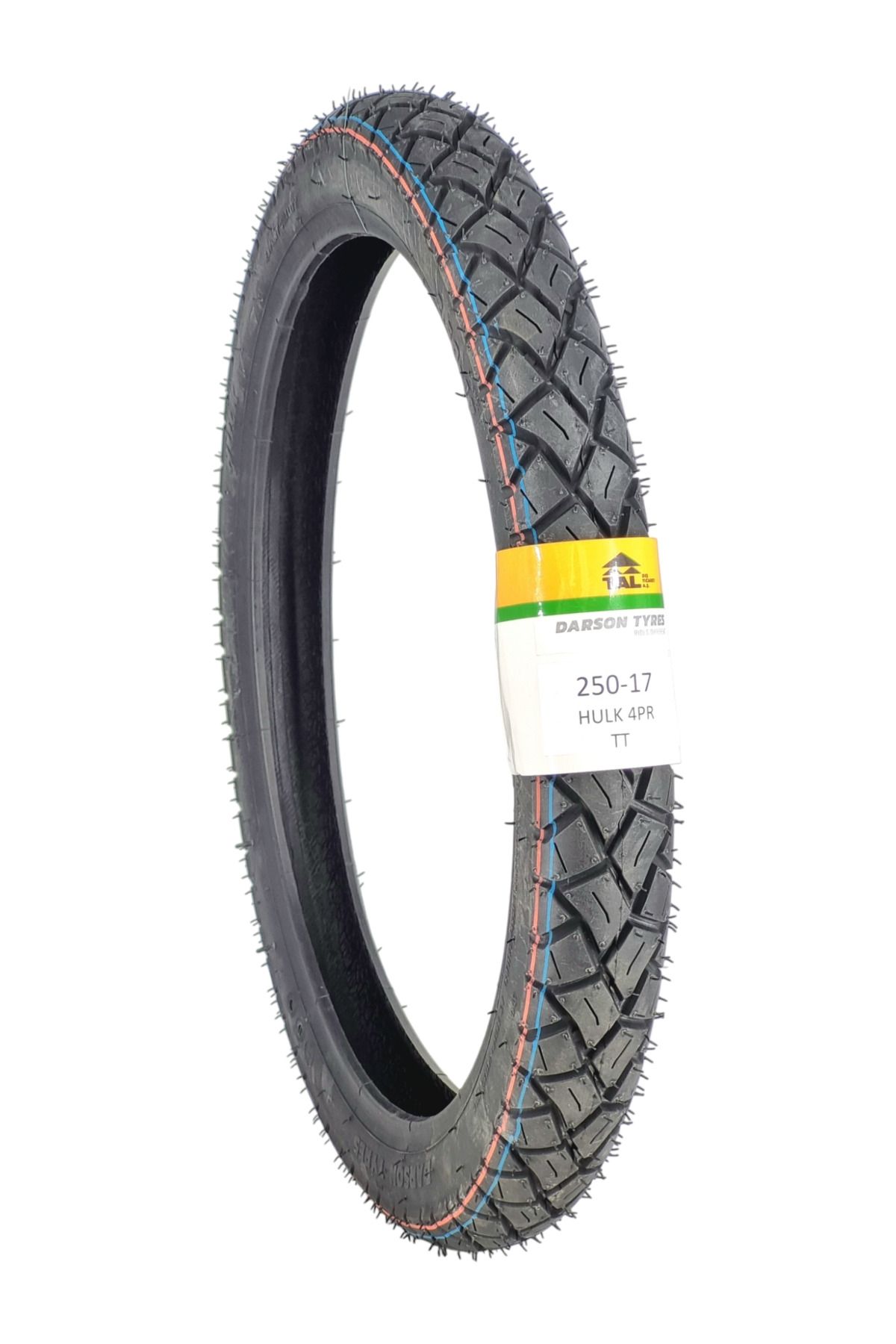 DARSON TYRES MOTOR LASTİK 250-17 TL (TUBELESS - DUBLEKS) HULK