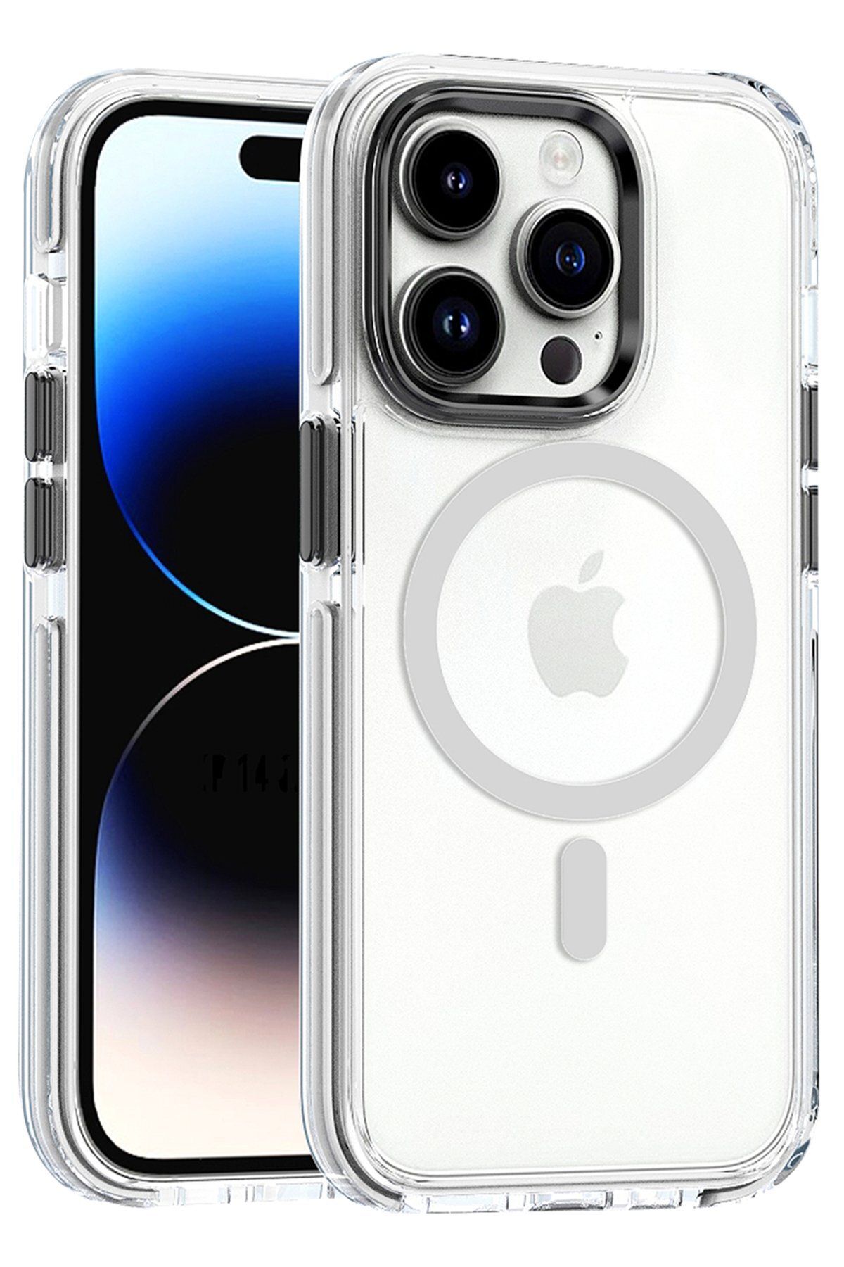 Joko iPhone 15 Pro Bella Magsafe Kapak - Gri ZRNET