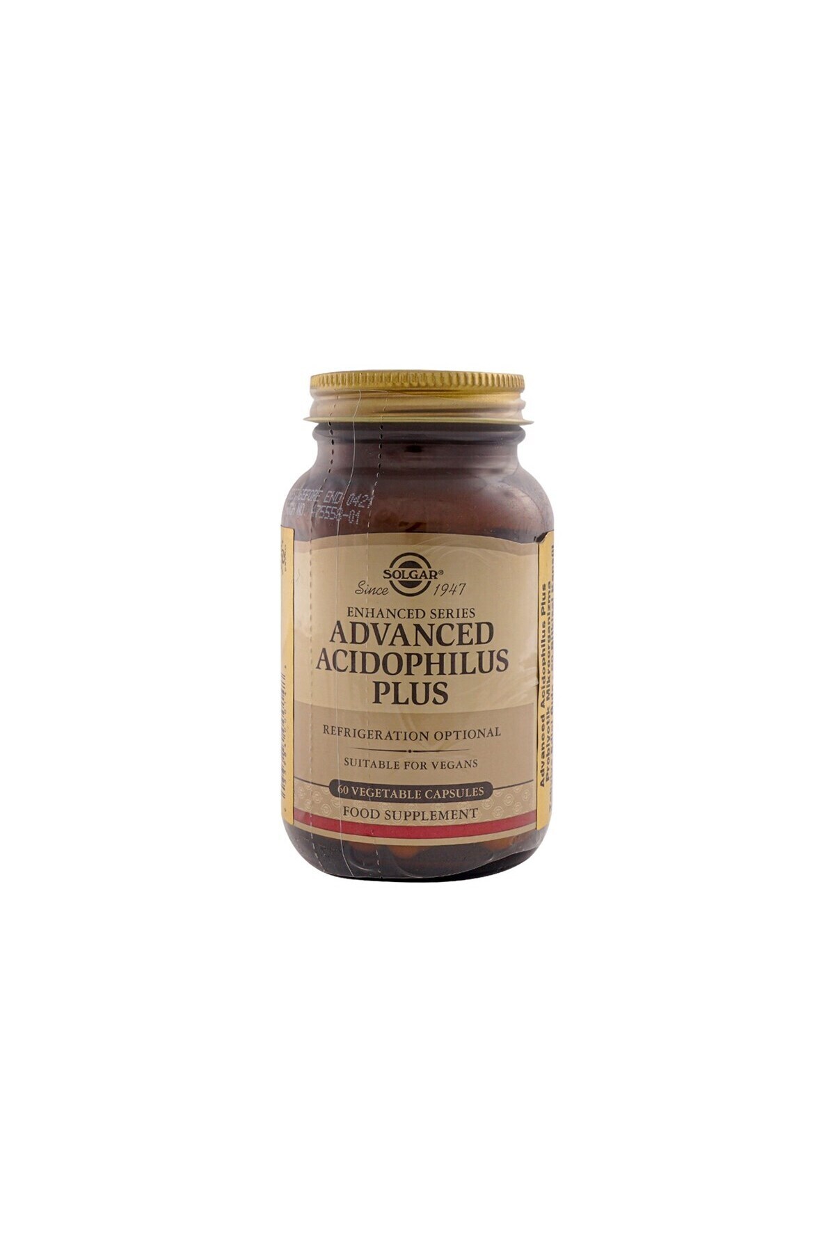 Solgar-Advanced Acidophilus Plus 60 Capsules 3