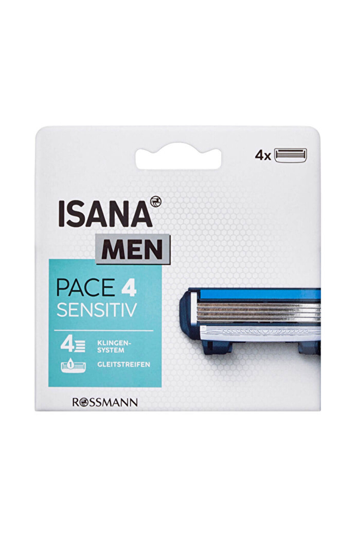 ISANA MEN - Tıraş Bıçağı 4 Bıçaklı, - 4'lü Yedek - 1 Adet