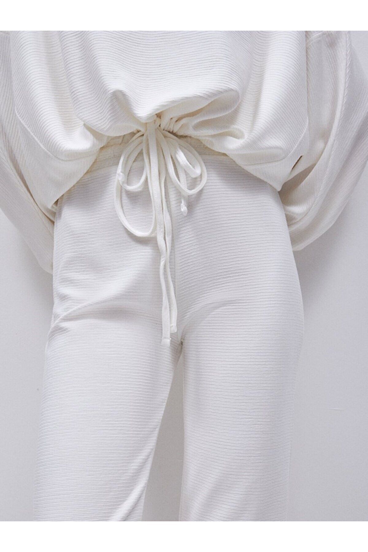 Ltb-Regular Fit Cream Tracksuit 5