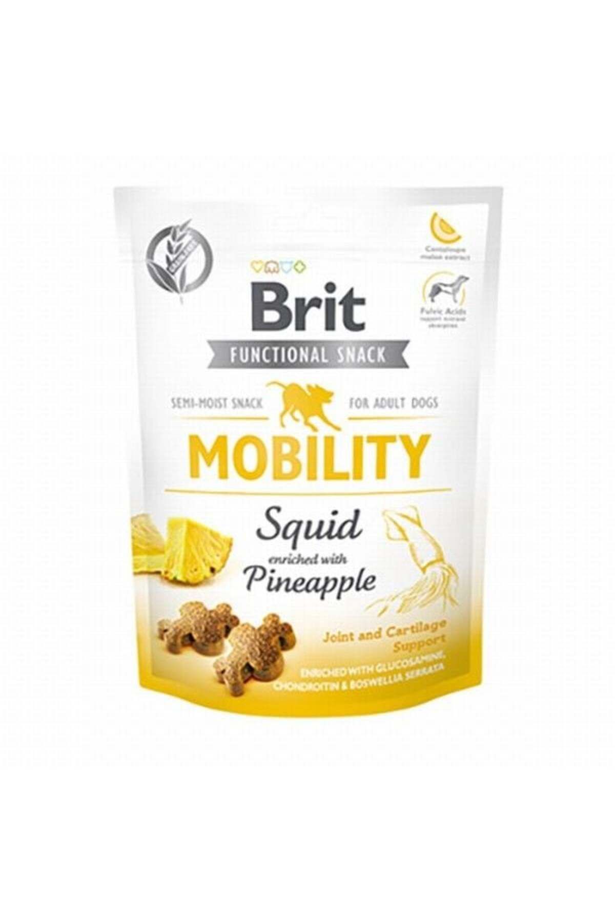 Brit Care Brit Mobility Ananas ve Kalamarlı Köpek Ödülü 150 Gr - Petshopundan