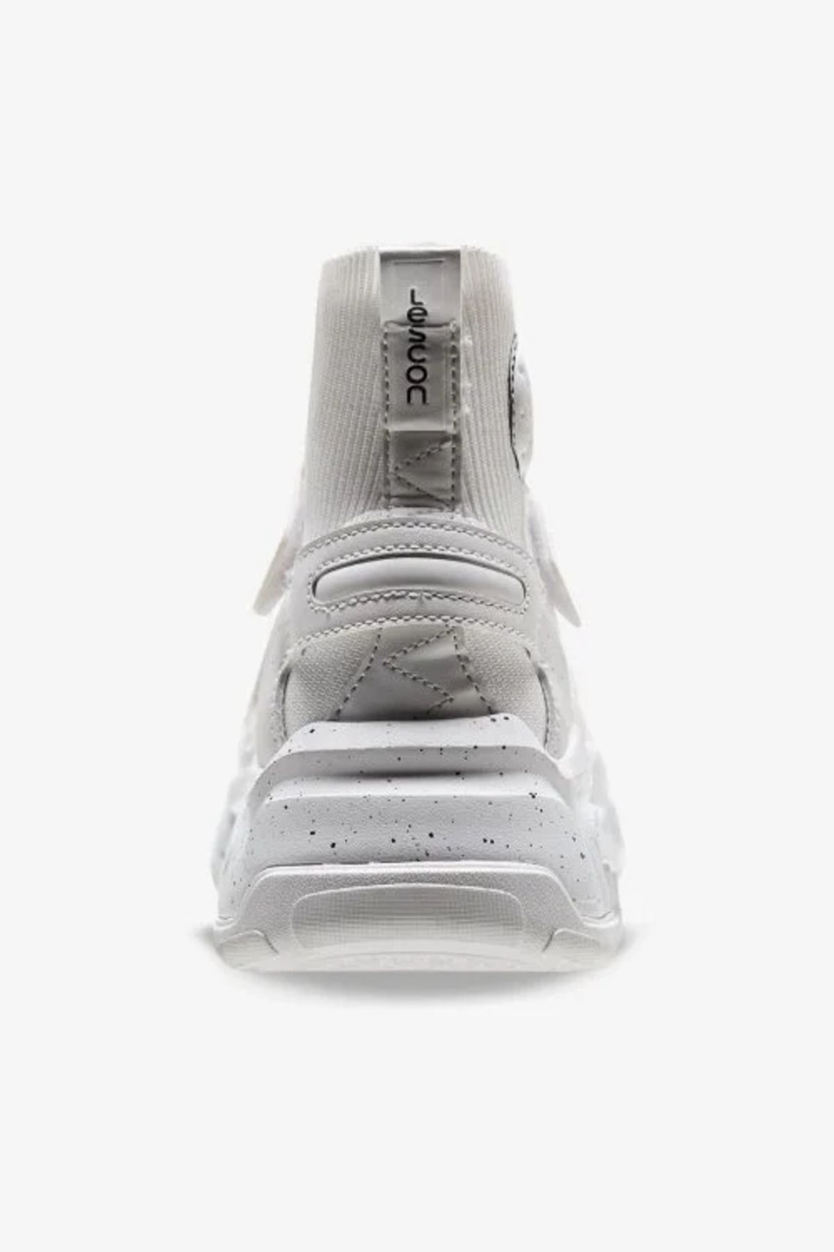 Lescon-Black Airfoam Scroll Sneakers 4