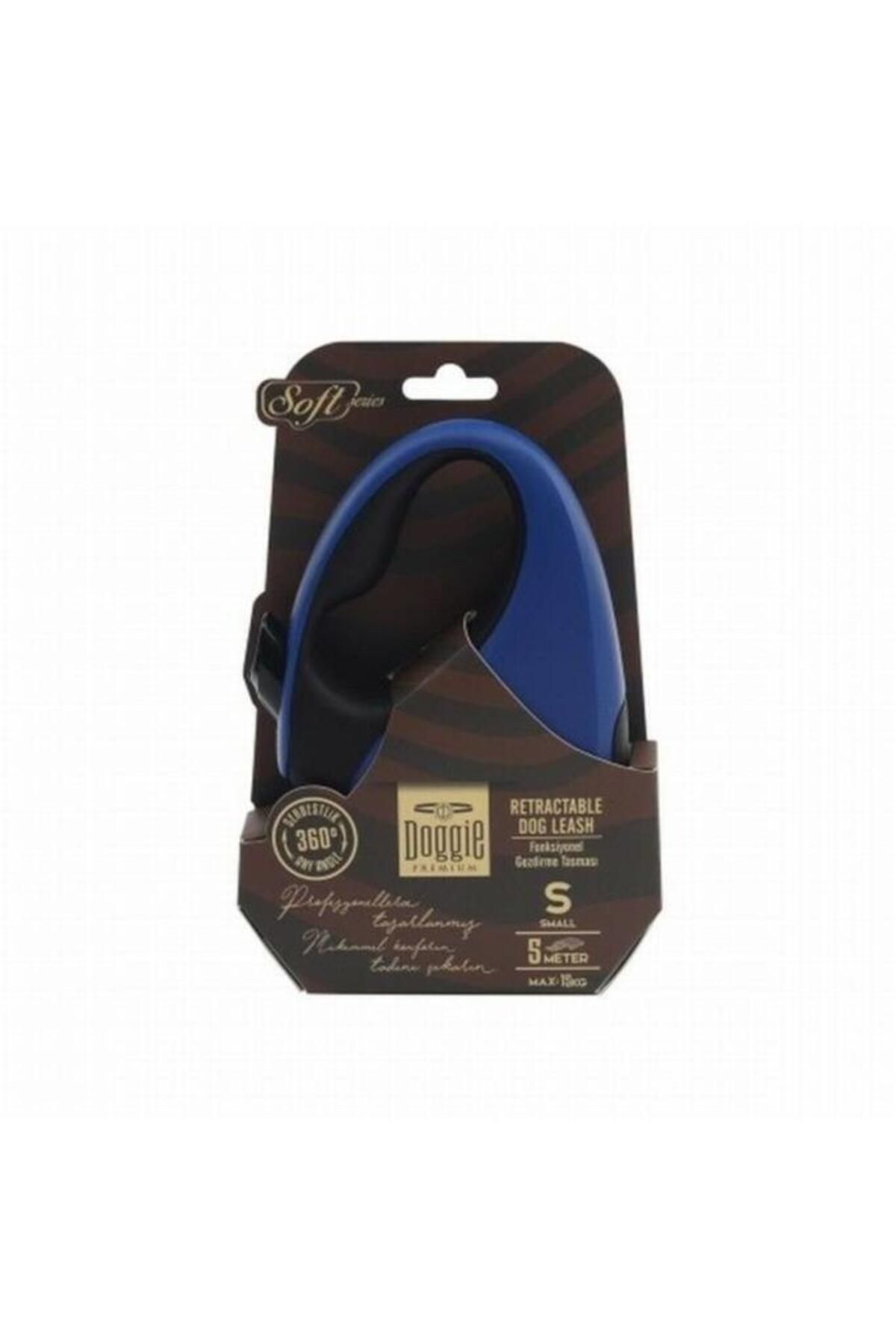O Dog Doggie Soft Otomatik Köpek Uzatma Tasması Small Royal Mavi 15 Kg 5 Mt - OUTC15SROYALBLUE - Petshopun