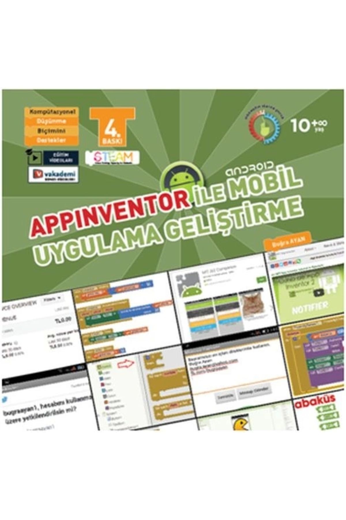 Abaküs Kitap Appinventor Ile Mobil Uygulama Geliştirme (dvd'li)