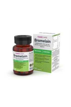 TakeCare Bromelain, Alfa Lipoik Asit, Kuersetin Ve Krom Içeren Takviye Edici ...