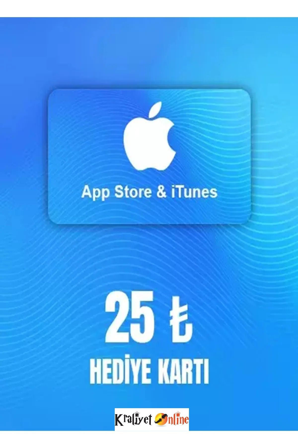 KraliyetOnline App Store - iTunes 25 TL Hediye Kartı