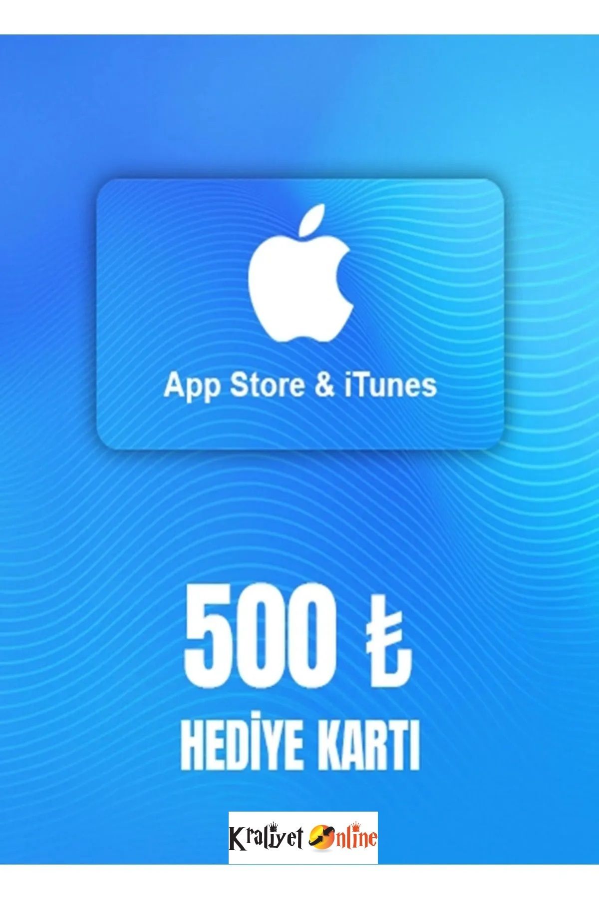 KraliyetOnline App Store - iTunes 500 TL Hediye Kartı