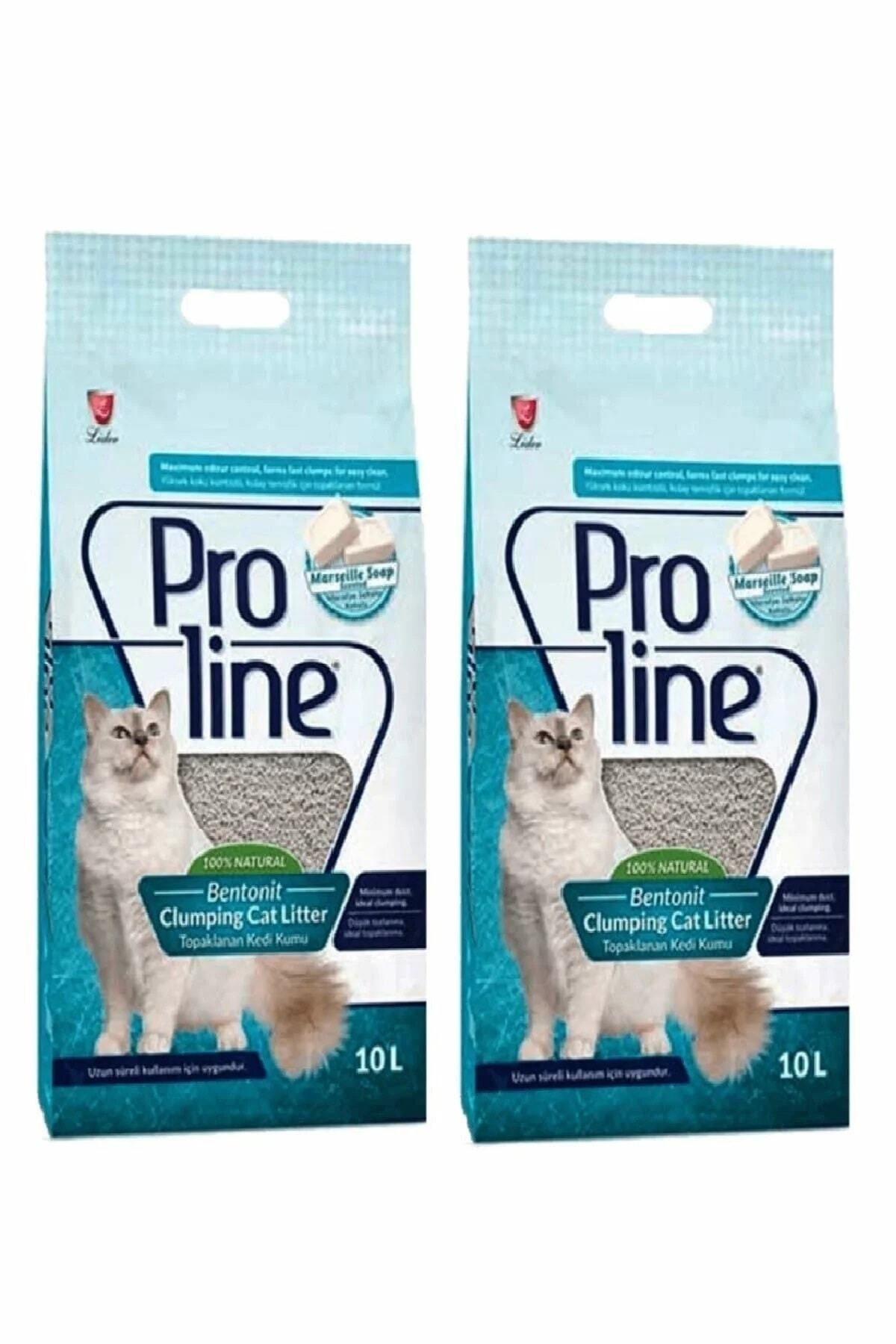 Pro Line Proline Marsilya Sabunu Kokulu Kedi Kumu 2x10 L ( 2 Adet 10 L )