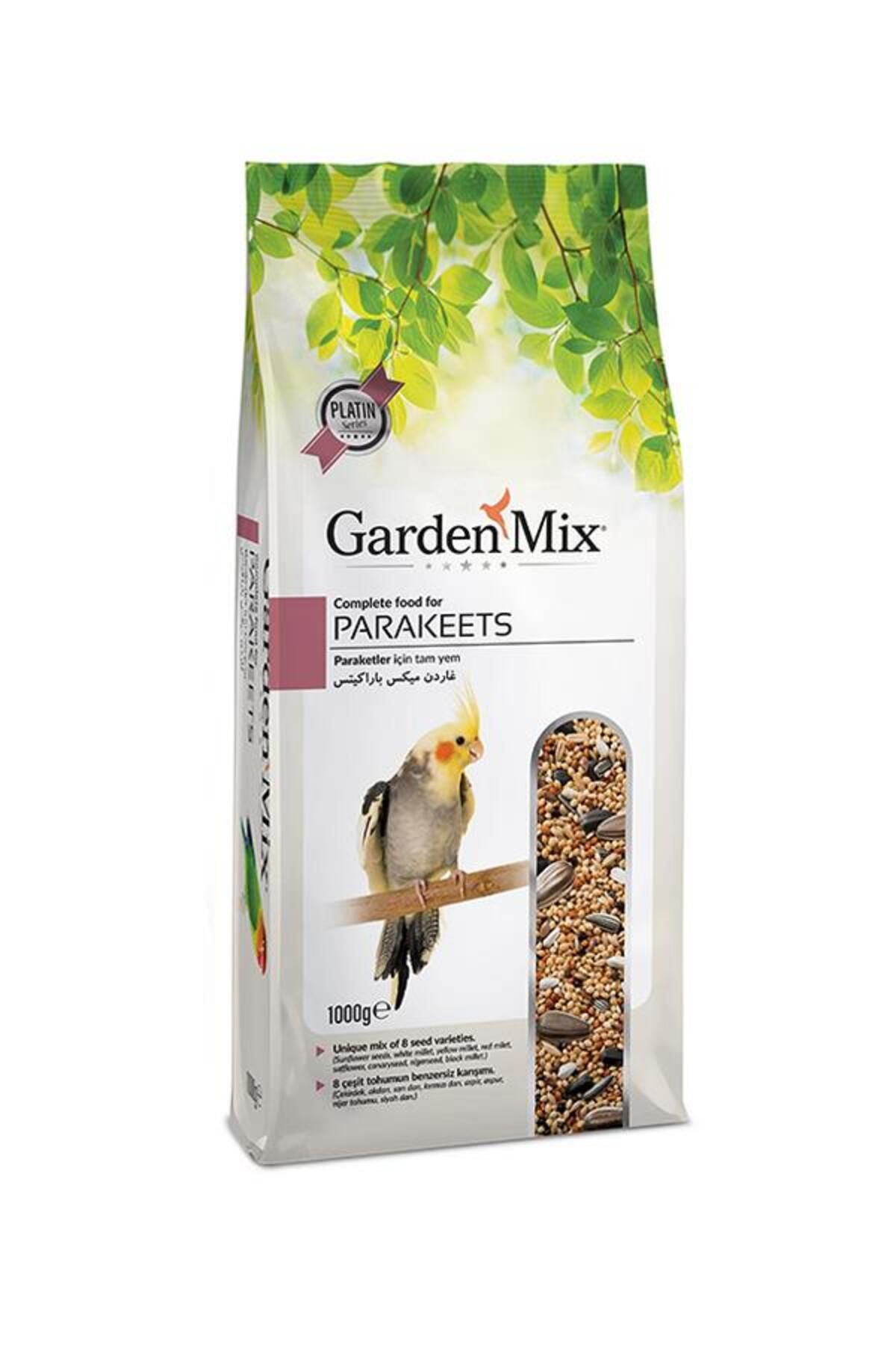 Gardenmix Platin Paraket Kuş Yemi 1 Kg