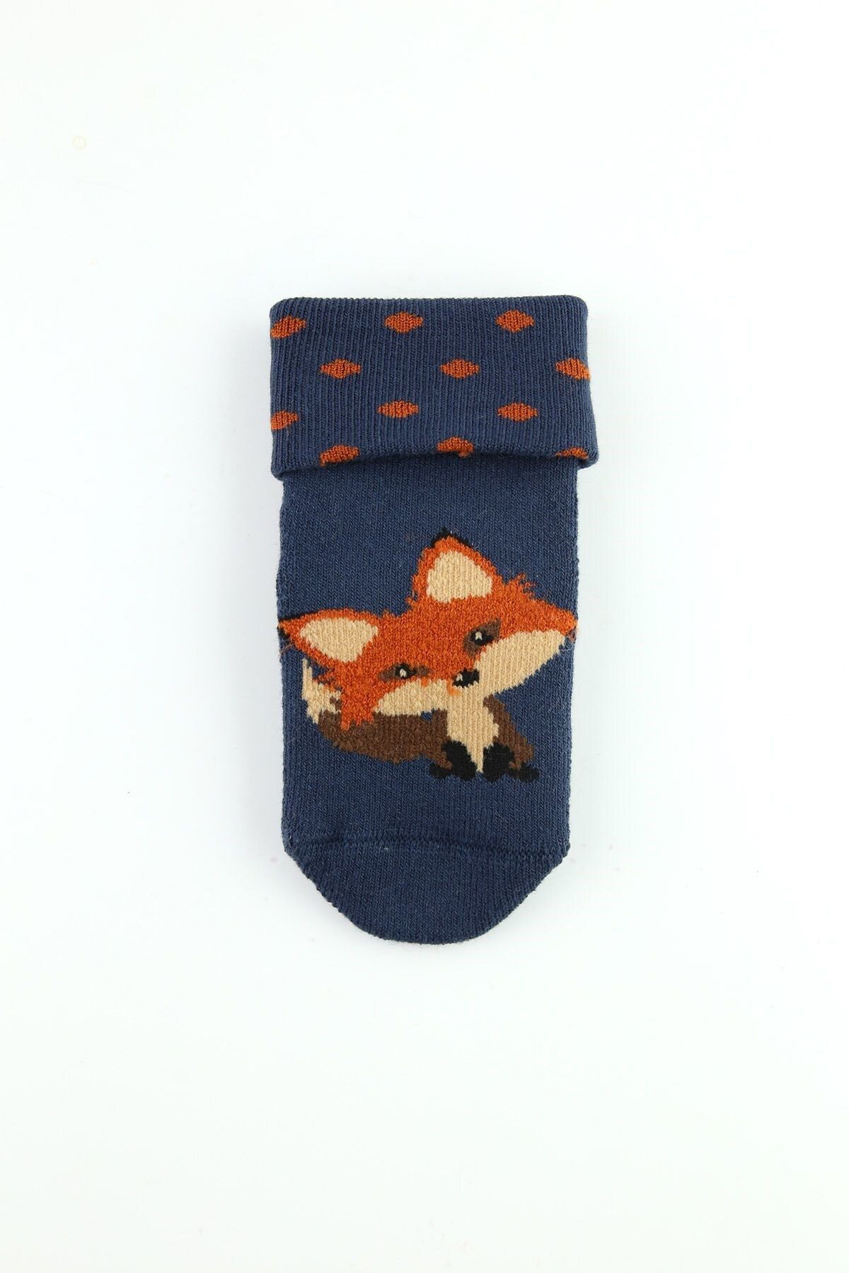 Bross-Squirrel Anti-Slip Towel Baby Socket Winter Socks 3