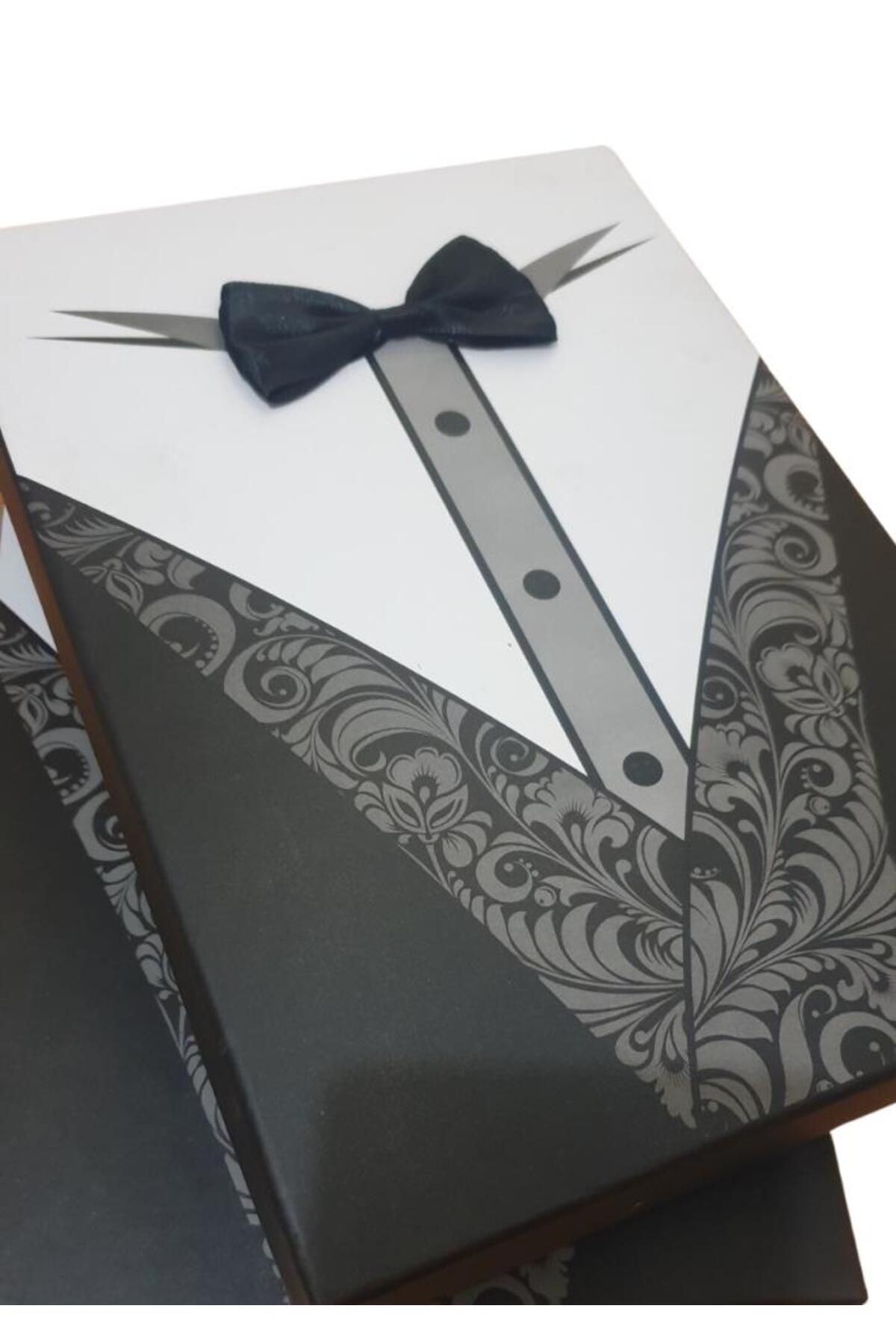 Lizpo Decor Damat Bohça Kutusu Çeyiz Kutusu 2 Boy Çeyiz Kolisi Evleniyorum
