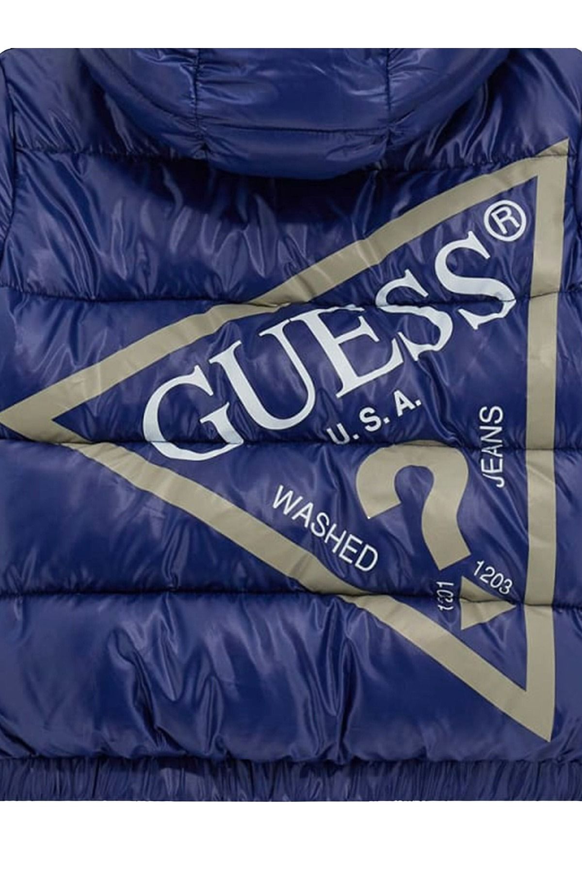 Guess-Hooded Padded Jacket 4