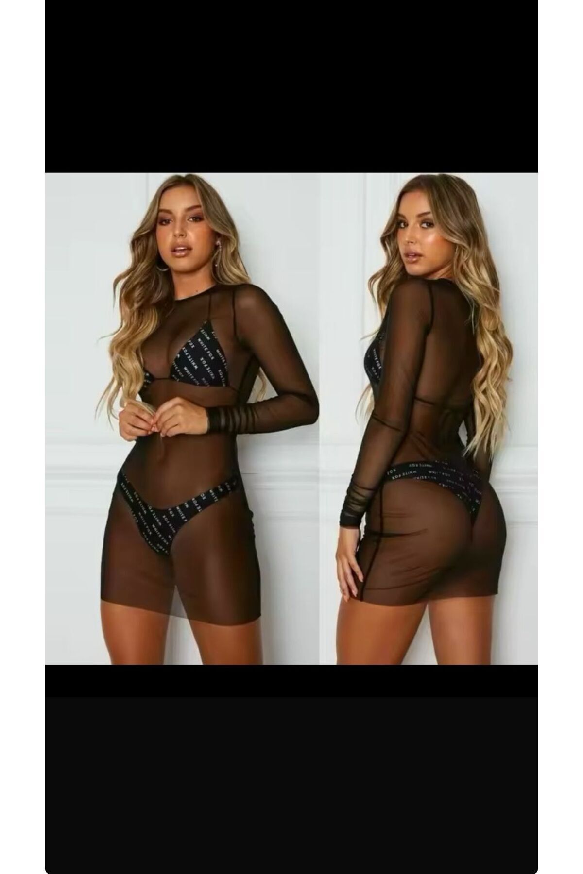 ÇILGIN Pareo Kadın Plaj Örtüsü Yeni Sezon