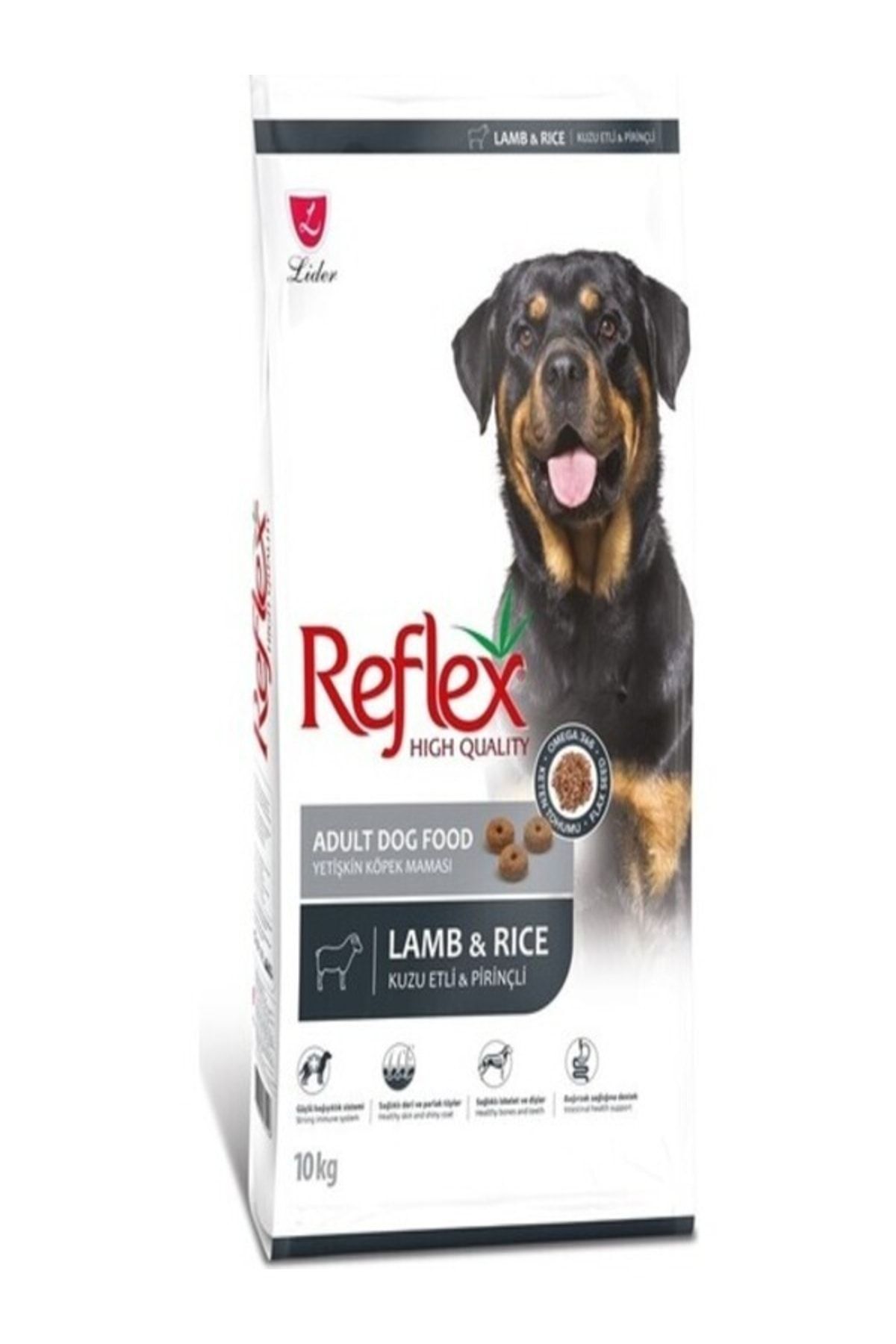 Reflex Yetişkin Kuzu Etli Köpek Maması 10 Kg